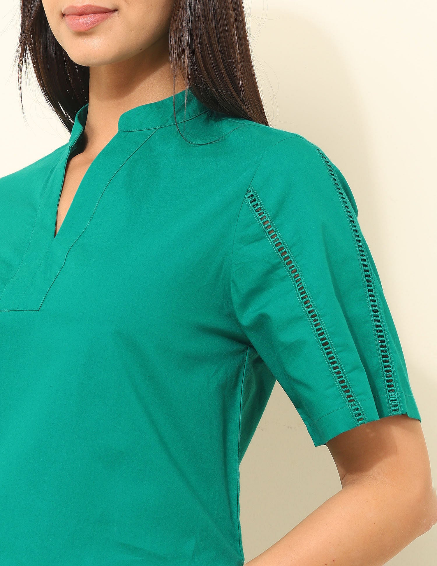 Regular Fit Solid Top Green - U.S. POLO ASSN. | Large