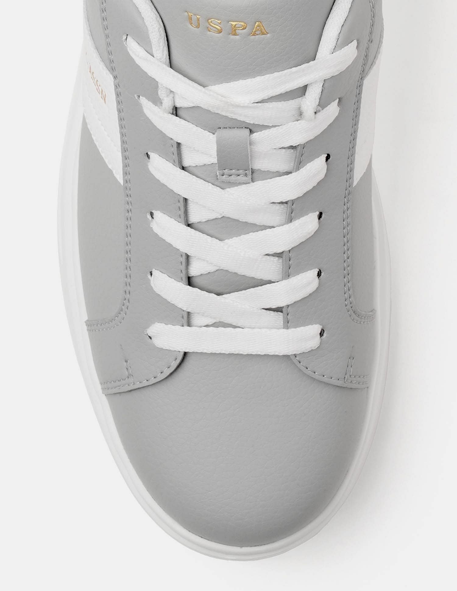 Men Kensy Colour Blocked Sneakers Grey - U.S. POLO ASSN. | Large