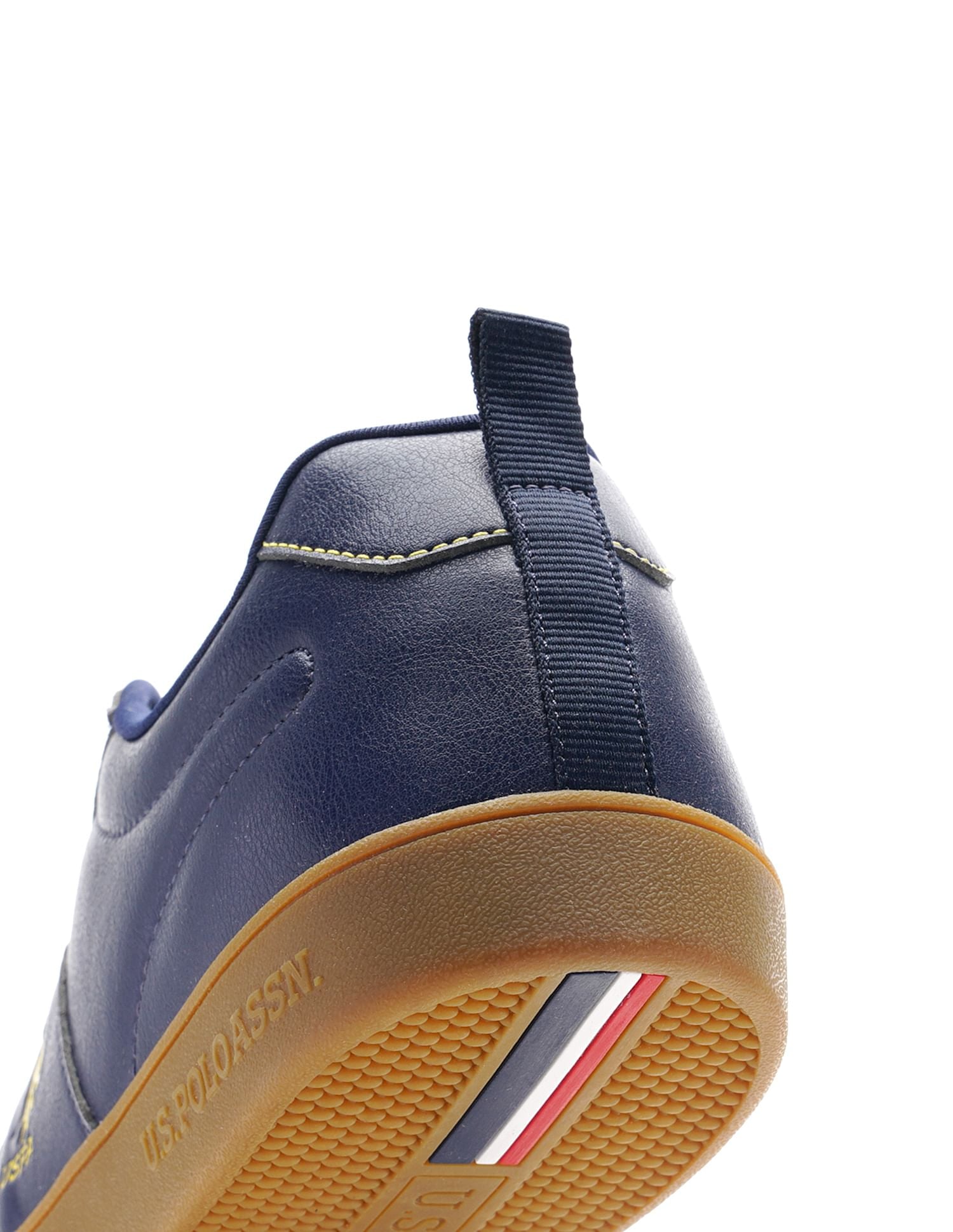 Men Solid Vador Blu Sneakers Navy - U.S. POLO ASSN. | Large