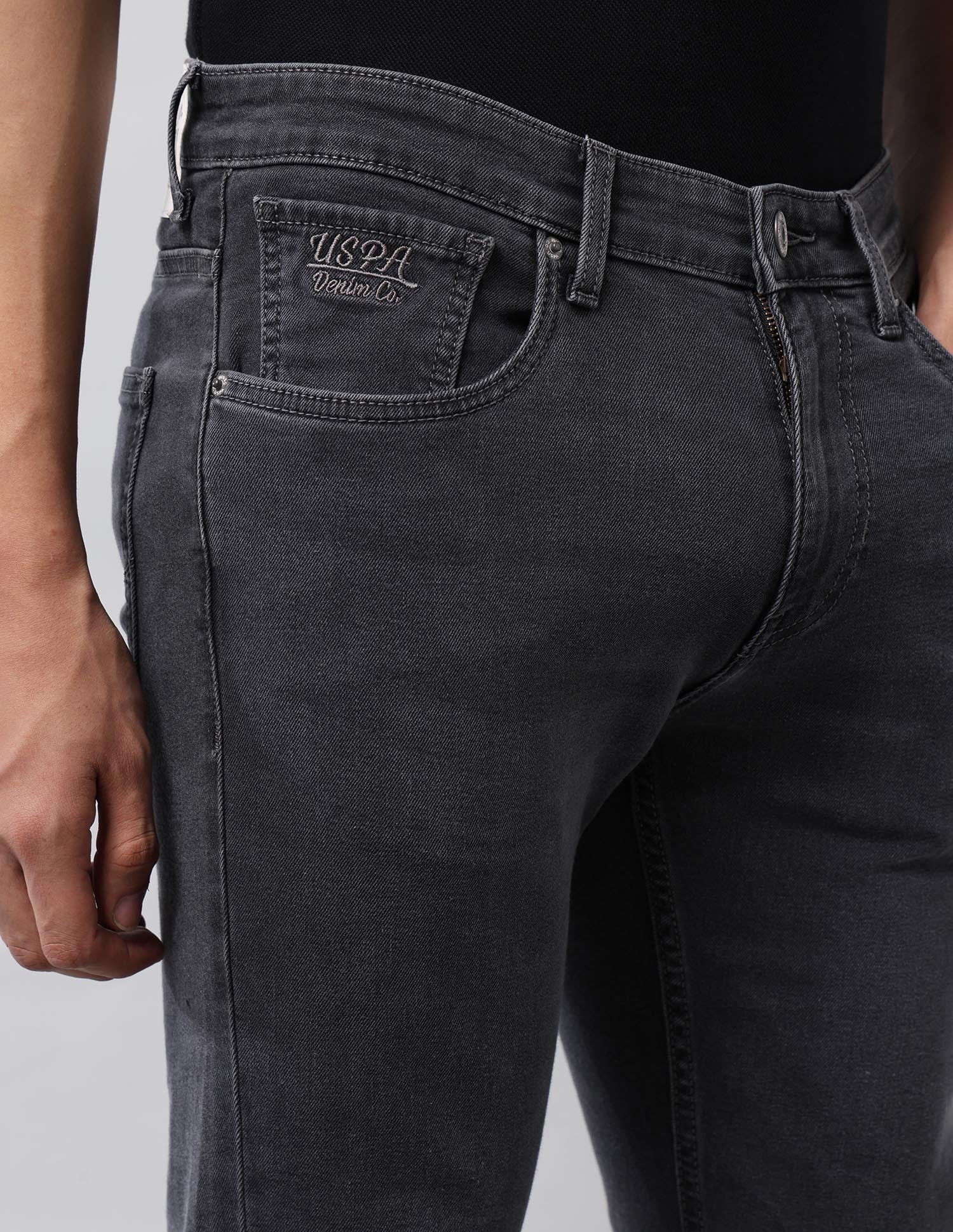 Henry Tapered Fit Grey Jeans Grey - U.S. POLO ASSN. | Large