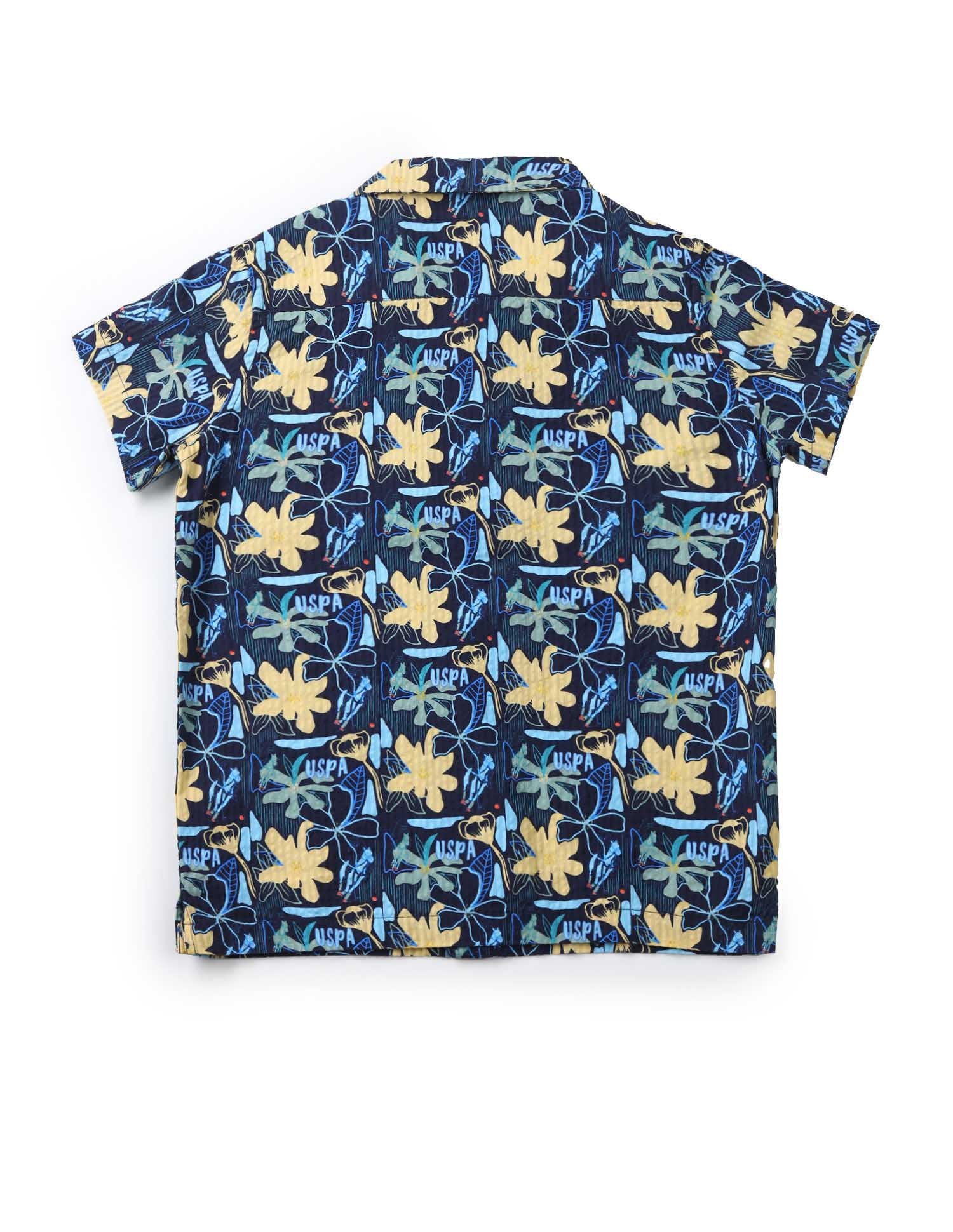 UKSHT1338 NAVY Boys Shirt Navy - U.S. POLO ASSN. | Large