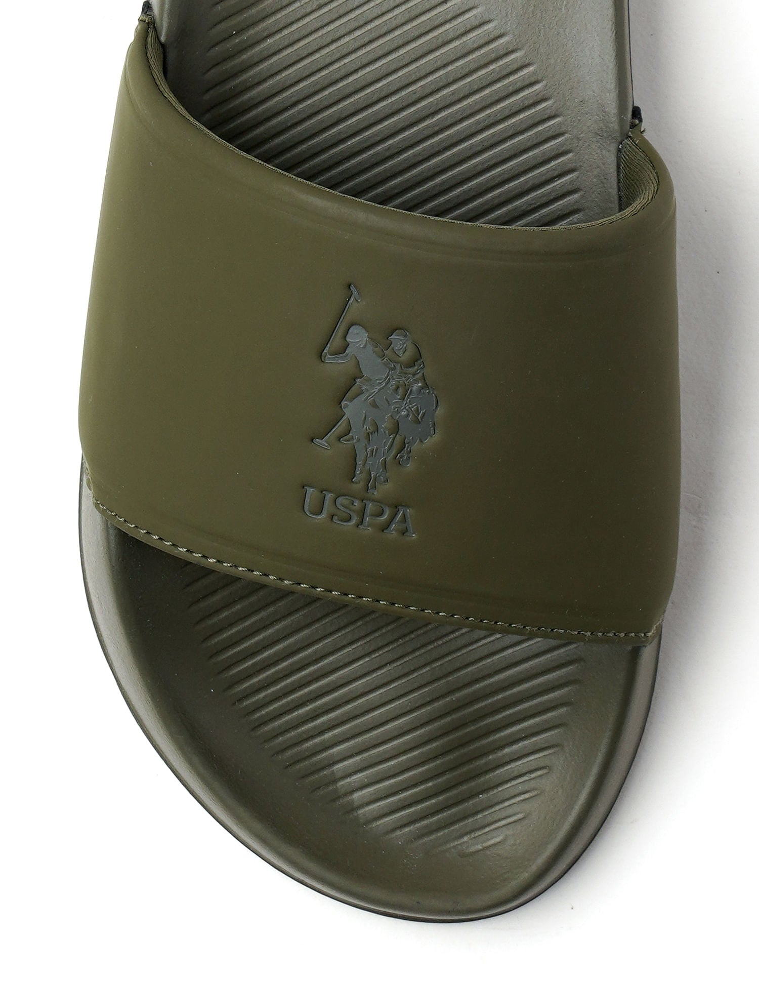 Men Specter 6.0 Open Toe Flat Sandals Dark Green - U.S. Polo Assn. India | Large