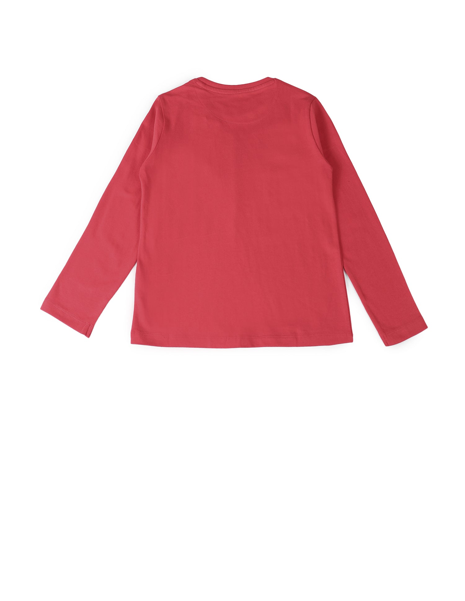 Boys Cotton Regular Fit T-Shirt Maroon - U.S. POLO ASSN. | Large