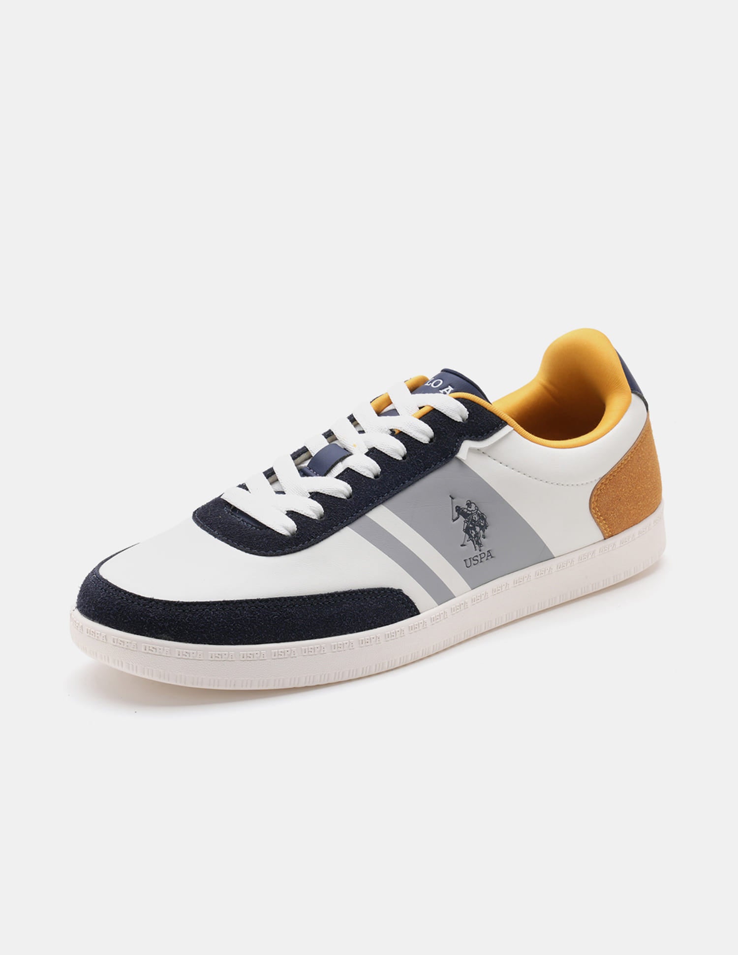 Men Hilton Colour Blocked Sneakers Multi - U.S. Polo Assn. India | Large