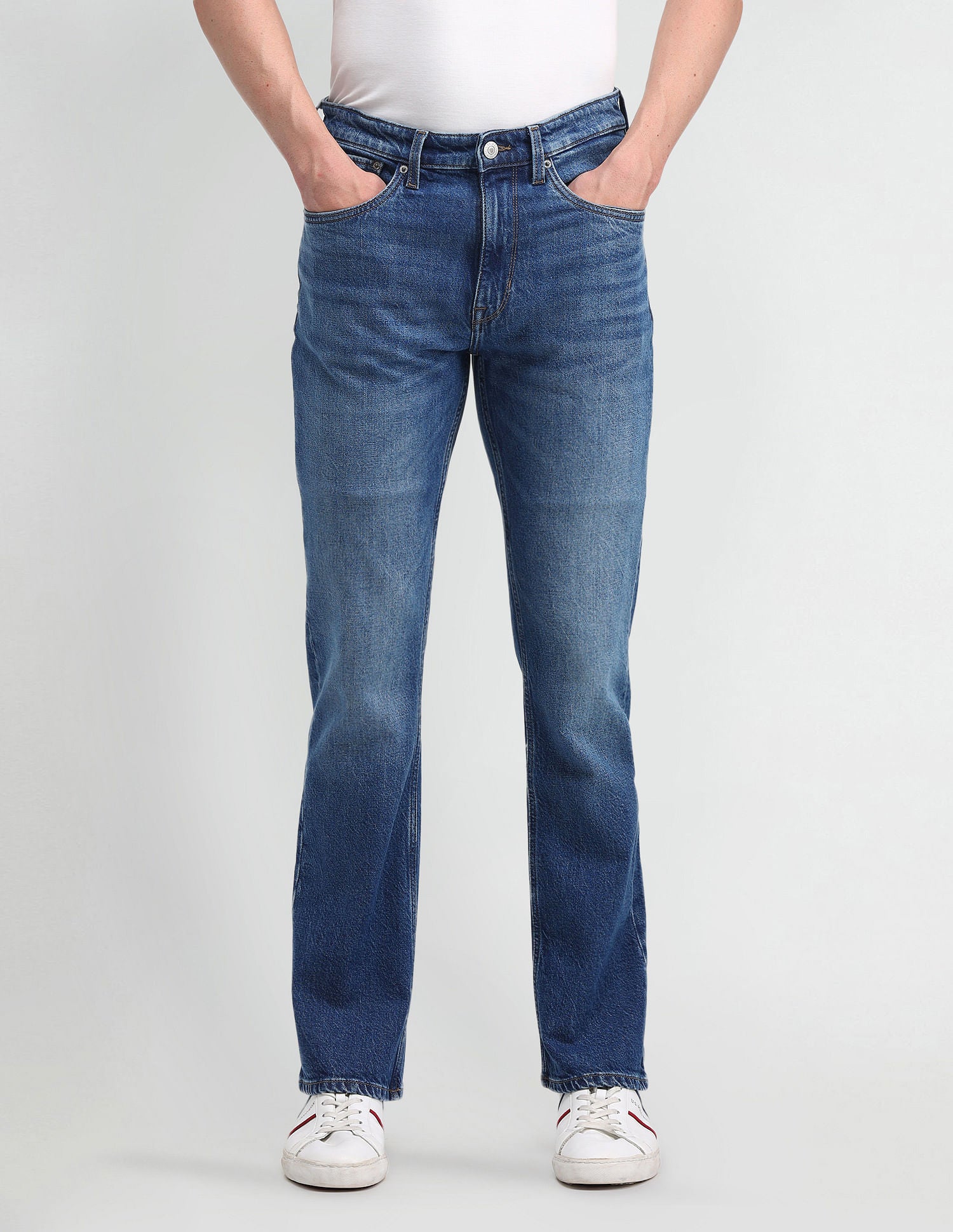 Connor Bootcut Blue Jeans Blue - U.S. POLO ASSN. | Large