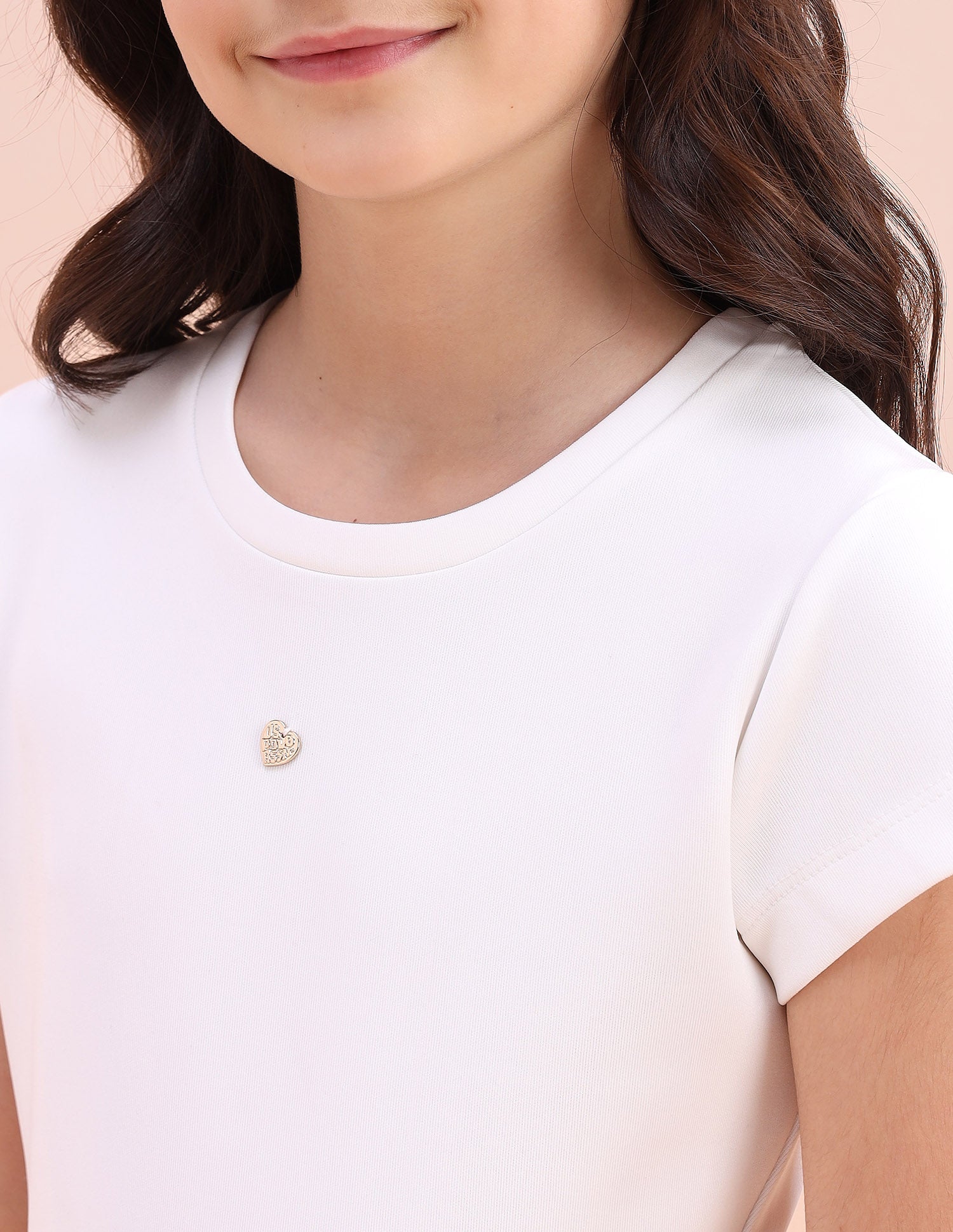 Girls Polka Dots Fit & Flare Dress Beige - U.S. POLO ASSN. | Large