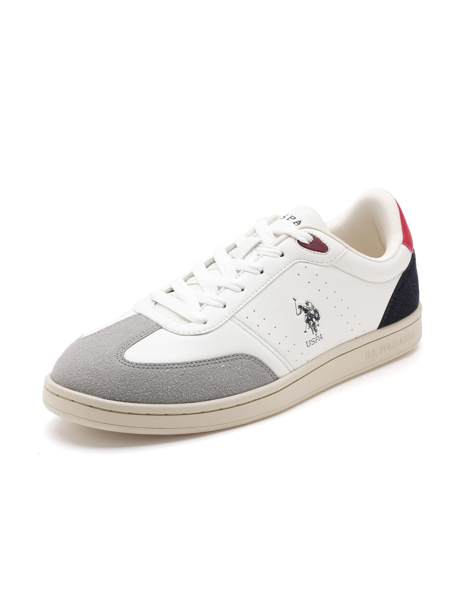 Men Cenik Suede Colourblocked Sneakers Multi-colour - U.S. Polo Assn. India | Large