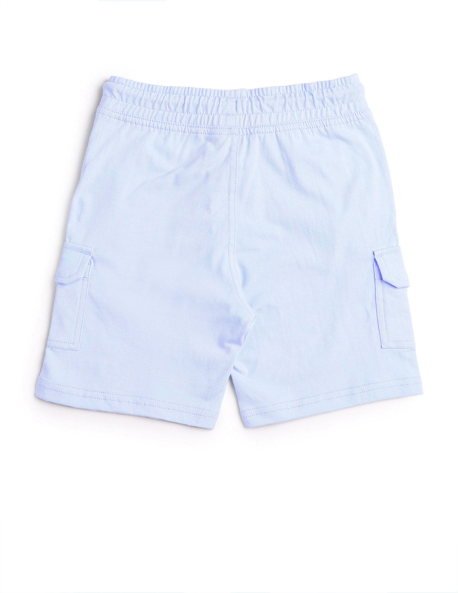 Boys Solid Regular Fit Shorts Light Blue - U.S. POLO ASSN. | Large