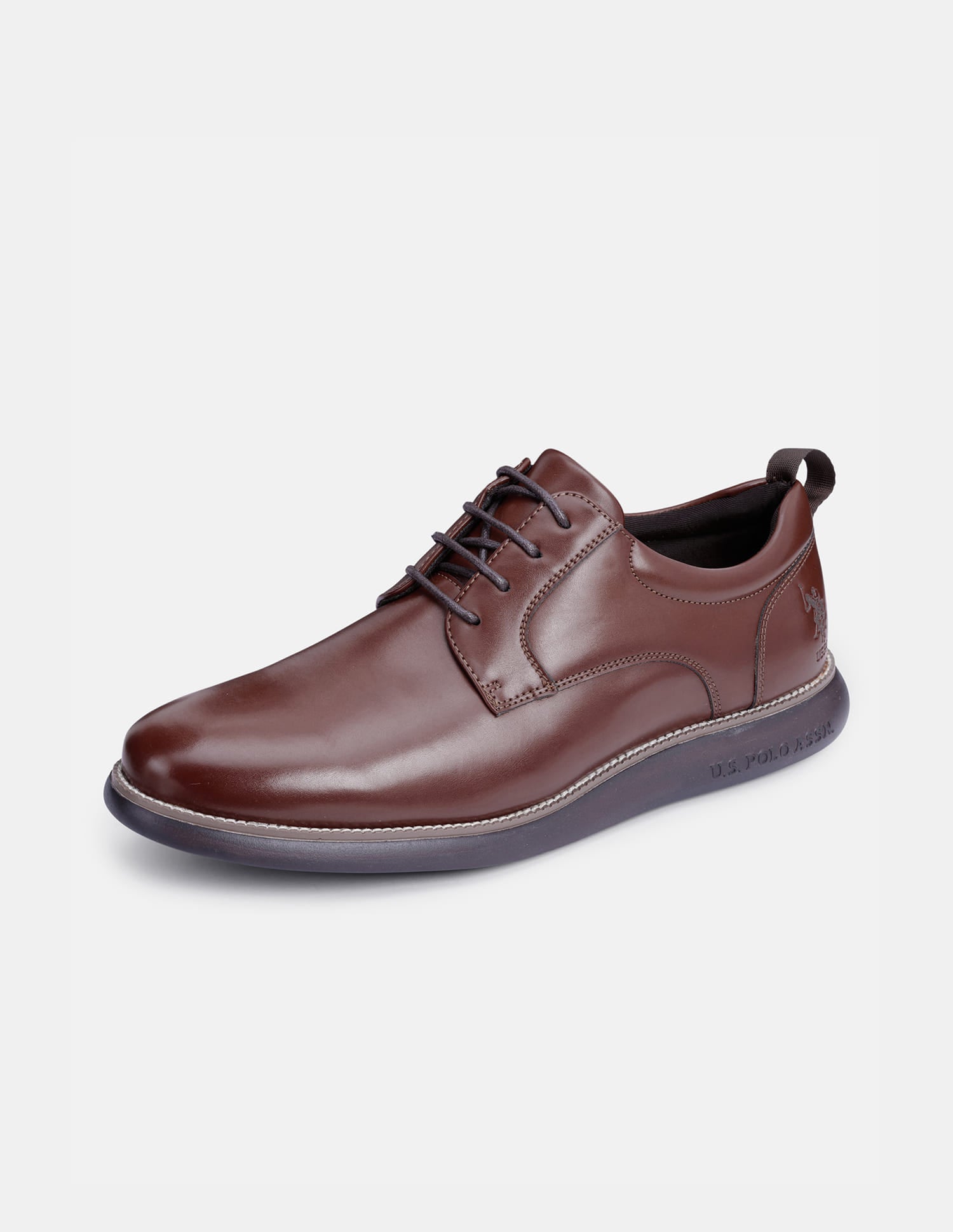 Lace Ups Nicolo 2.0 Smart Casual Shoe Brown - U.S. Polo Assn. India | Large