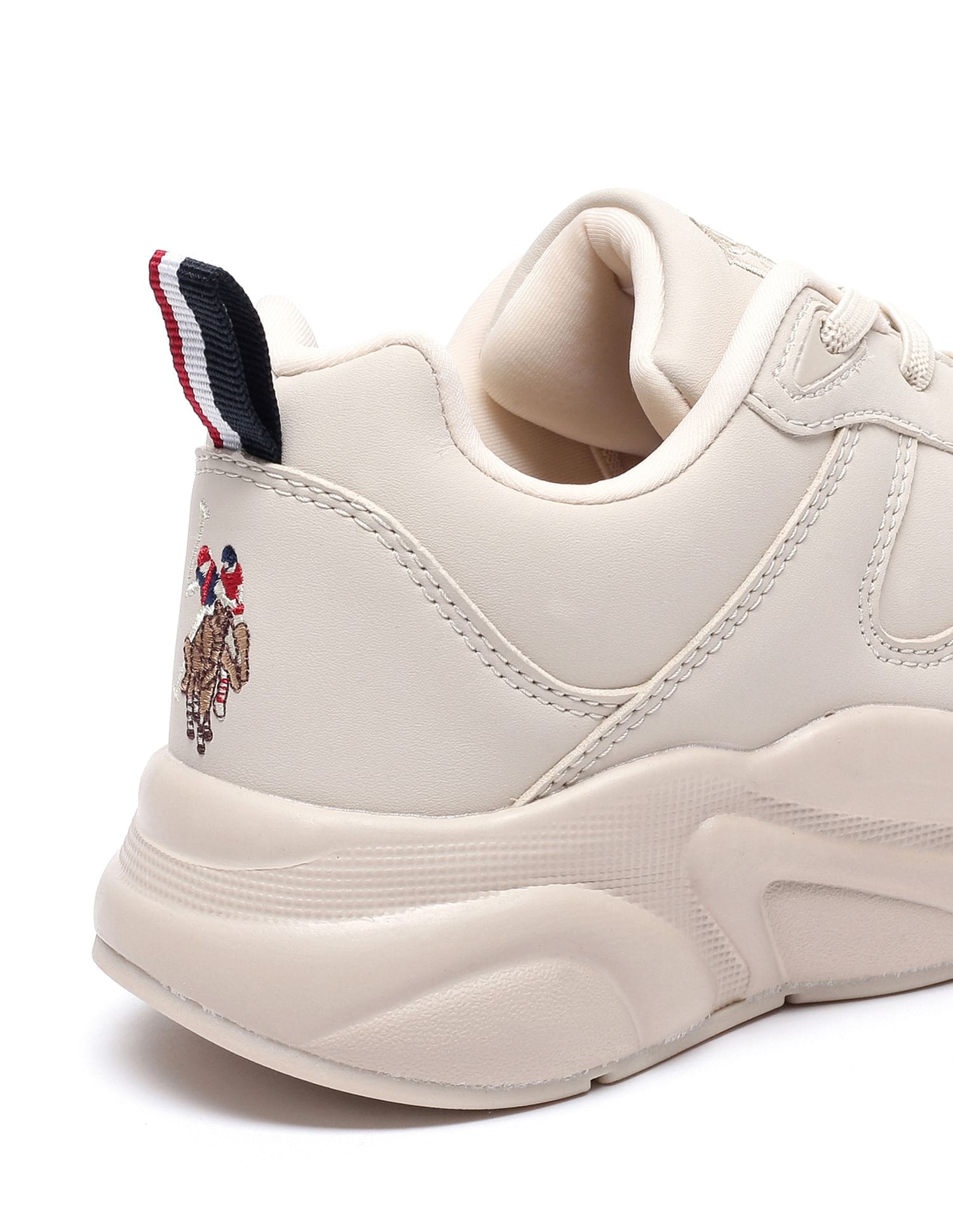 Women Sage 4.0 Lace Up Sneakers Nude - U.S. Polo Assn. India | Large
