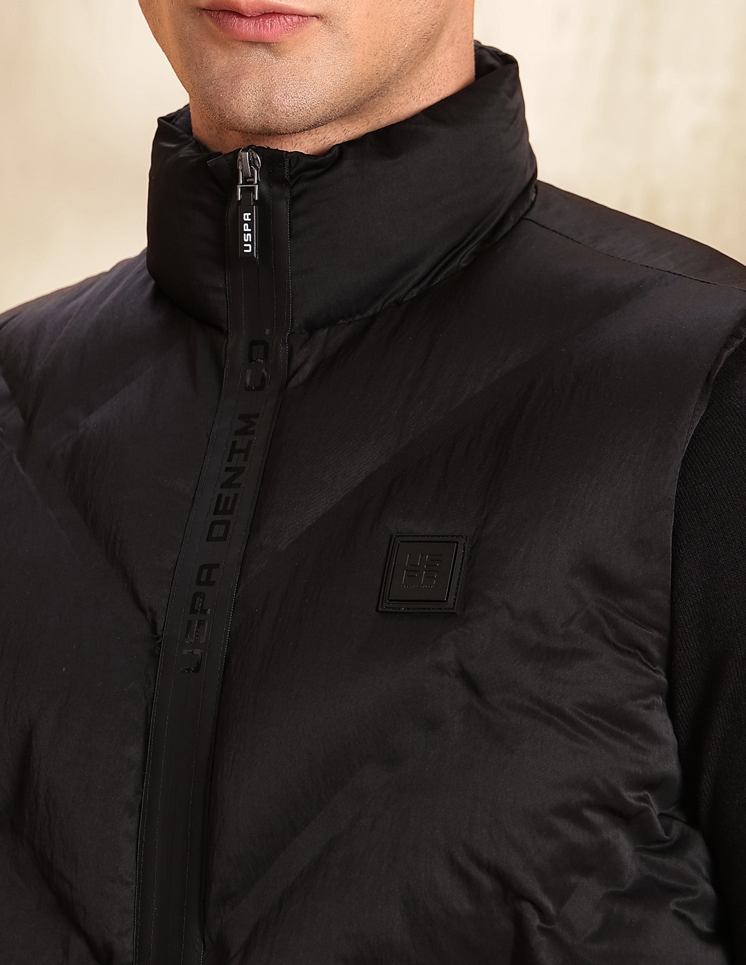 Legend Of Horseshoe Puffer Jacket Black - U.S. POLO ASSN. | Large