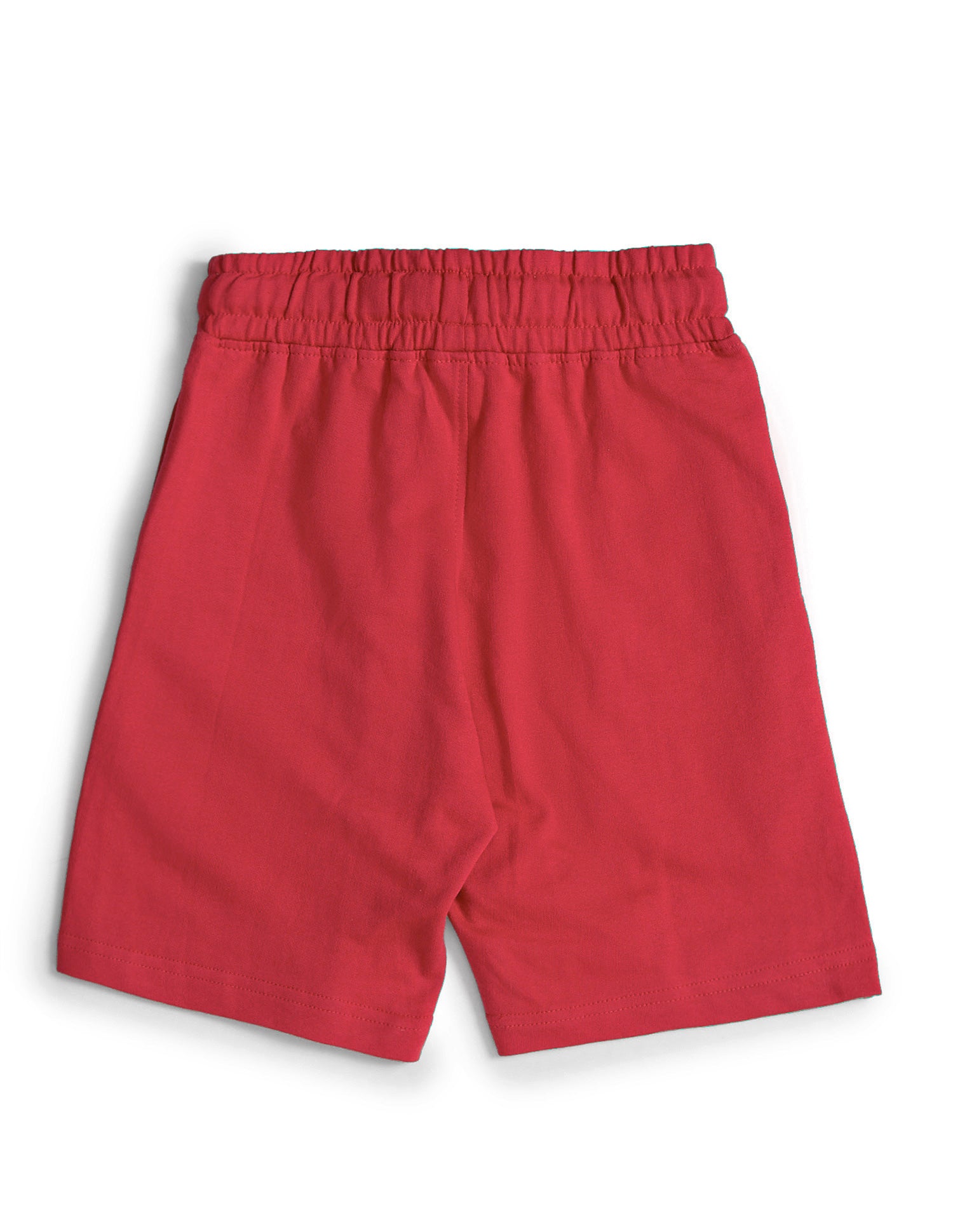 Pure Cotton Mid Rise IKSA Shorts - Pack Of 1 Red - U.S. POLO ASSN. | Large
