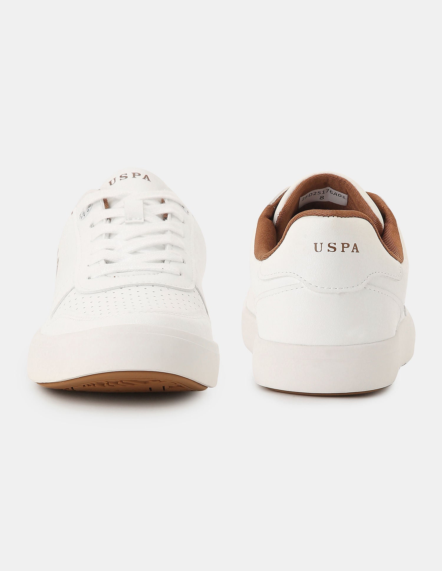 Men Conrad 2.0 Round Toe Sneakers Off White - U.S. POLO ASSN. | Large