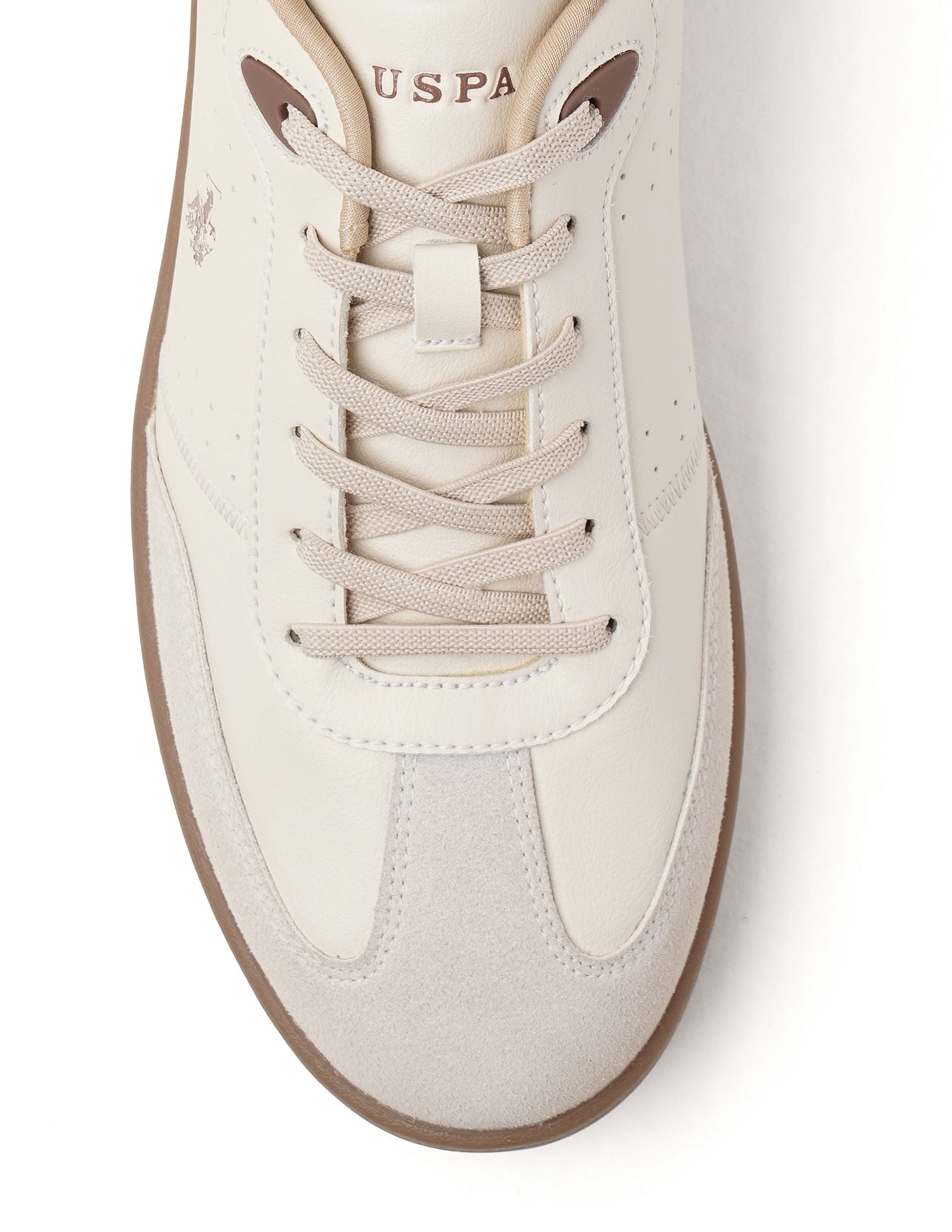 Men Cenik Suede Sneakers Beige - U.S. POLO ASSN. | Large