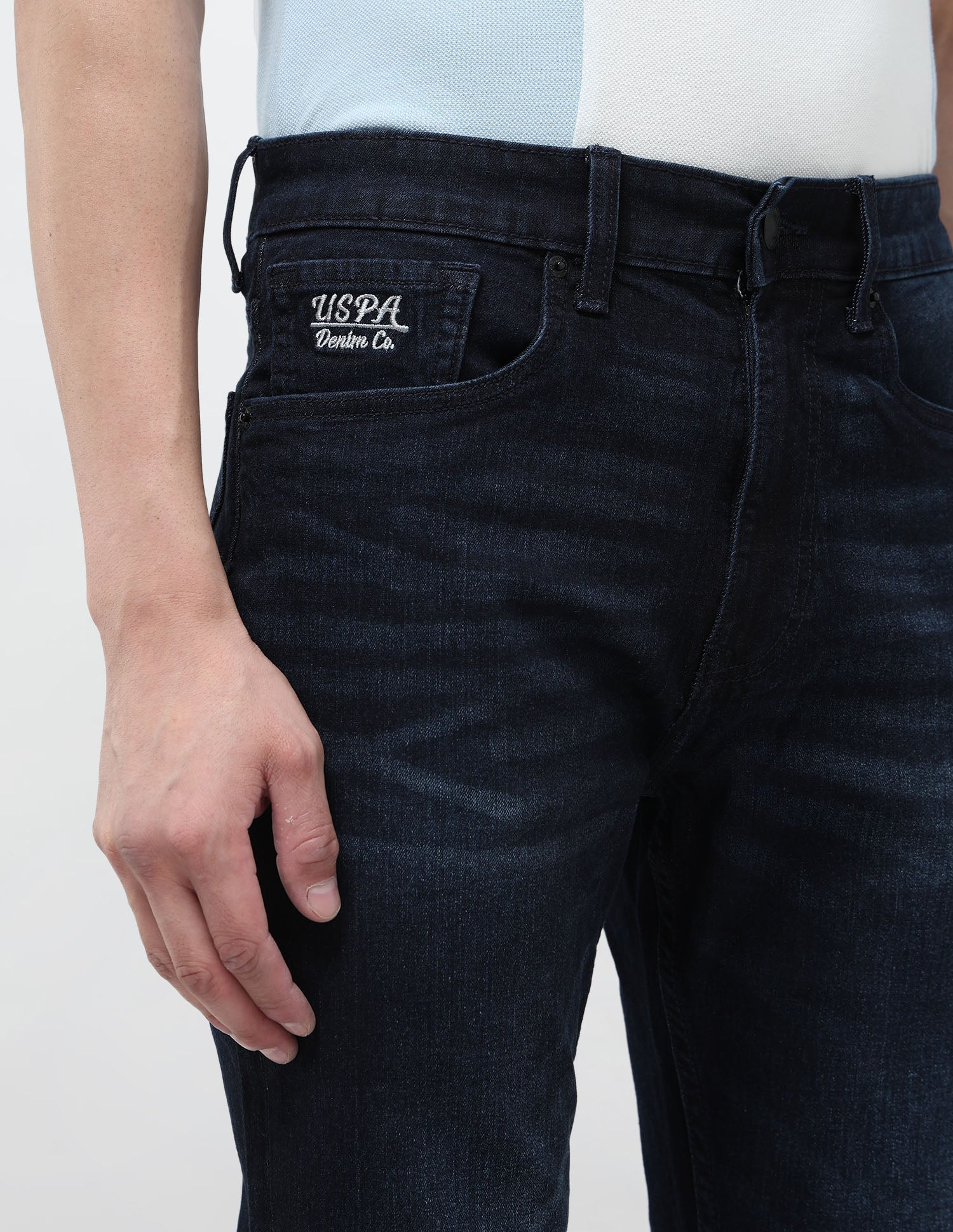 Connor Bootcut Blue Jeans Dark Indigo - U.S. POLO ASSN. | Large