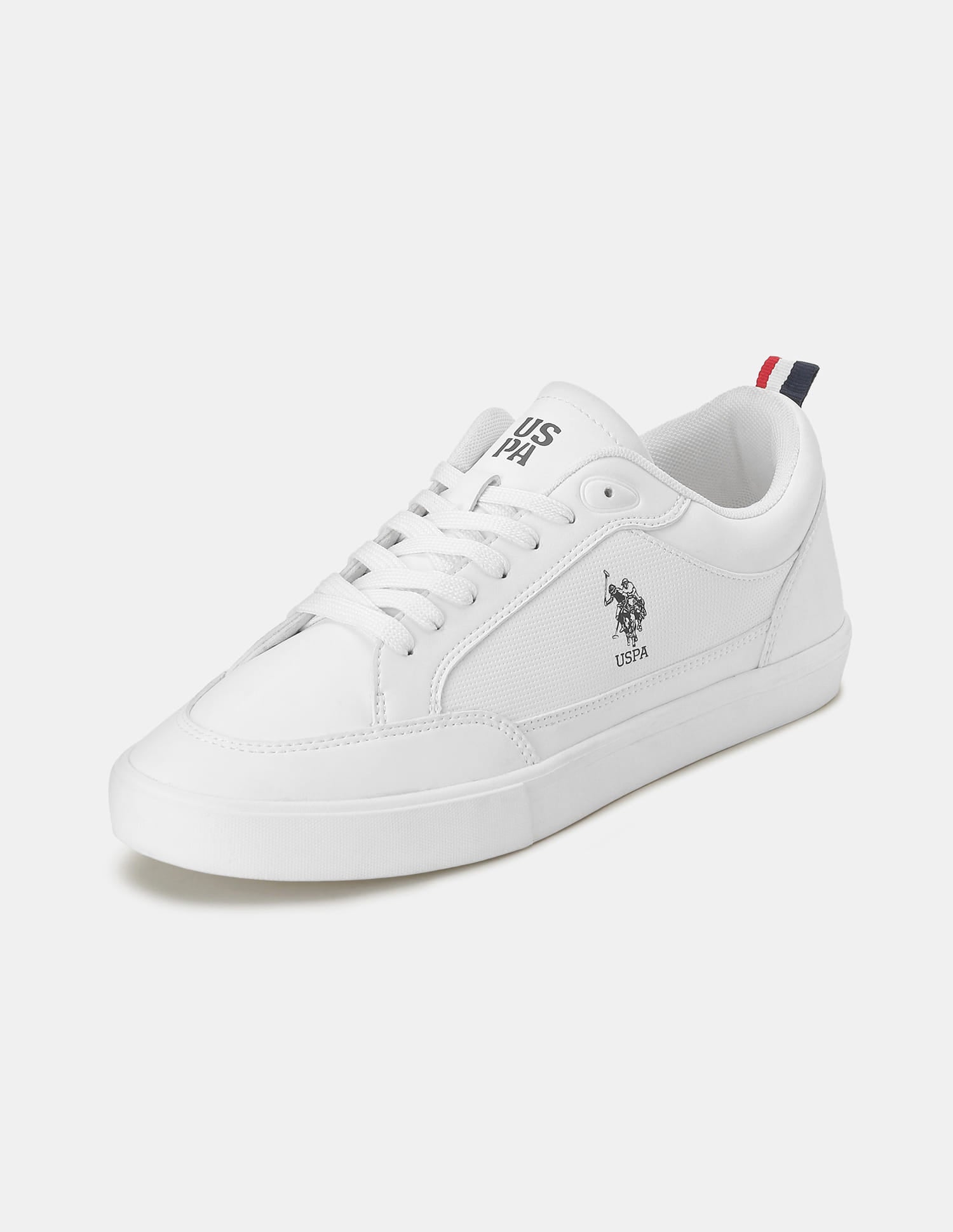Men Solid Lucian 2.0 Sneakers Off White - U.S. Polo Assn. India | Large