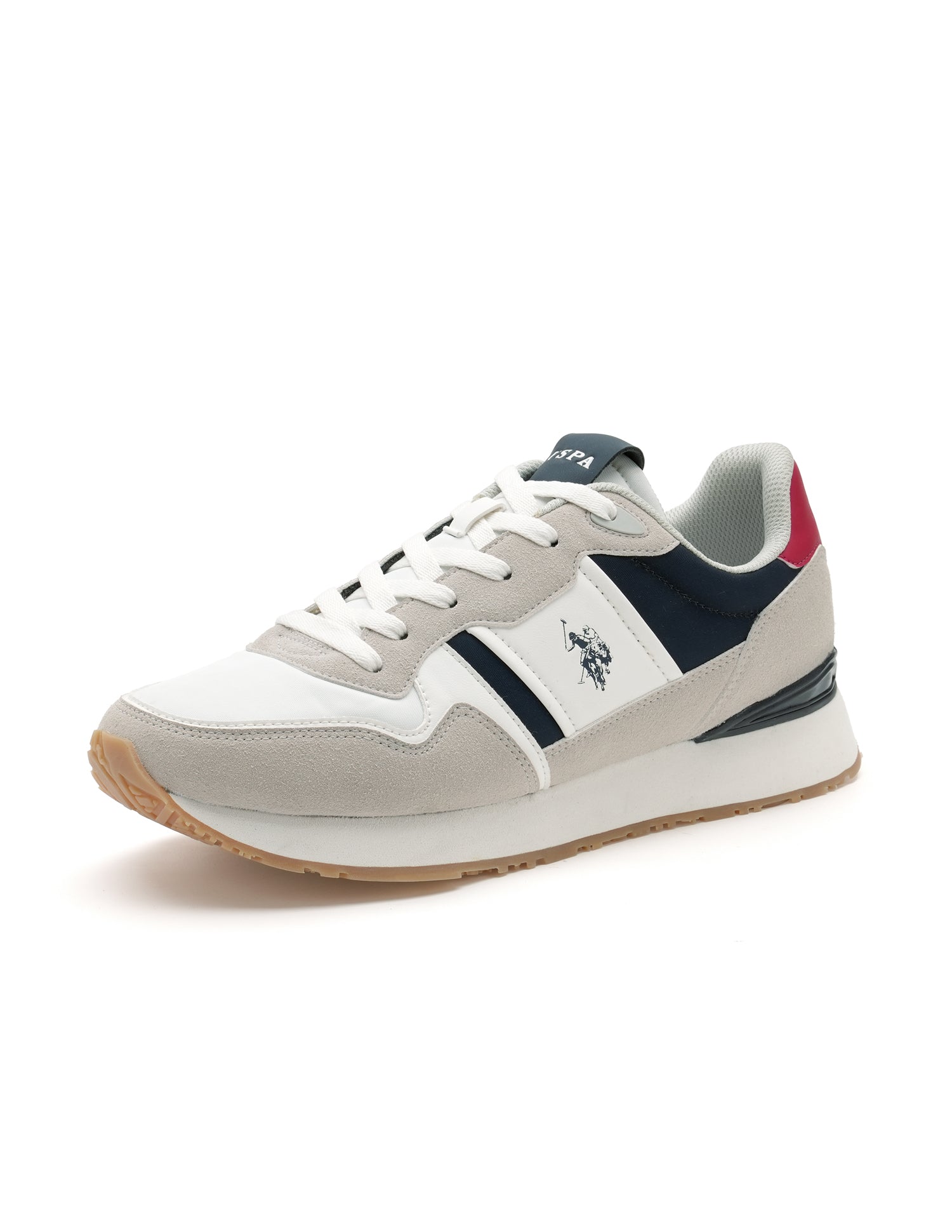 Men Orson 2.0 Colourblocked Sneakers White - U.S. POLO ASSN. | Large