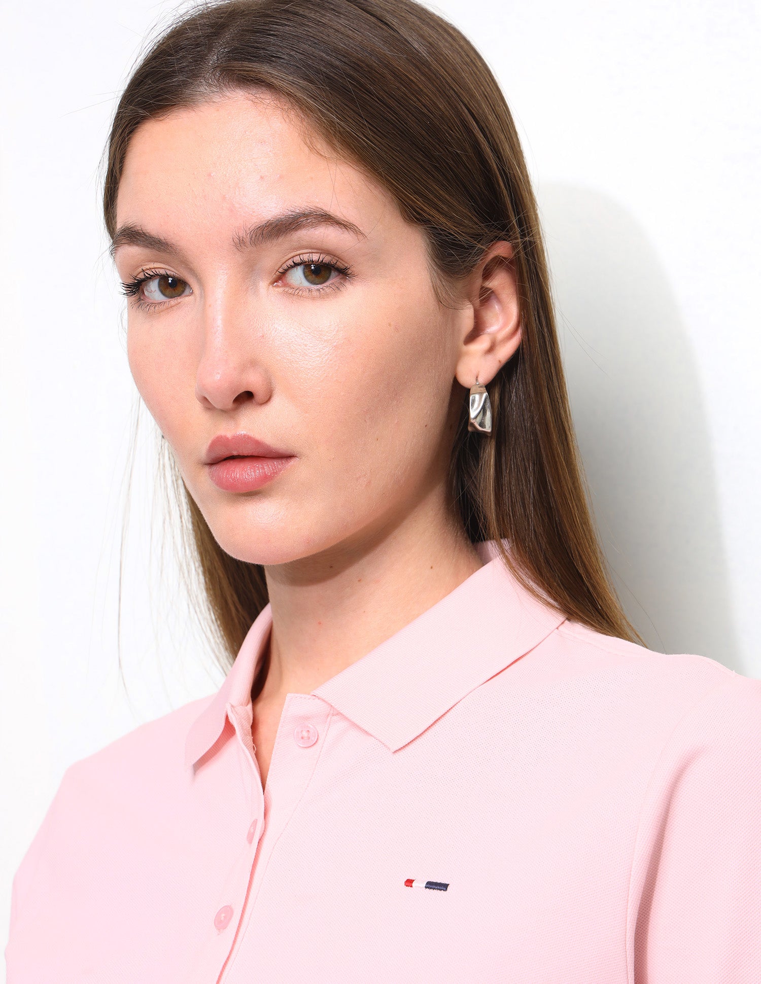 Solid Regular Fit Polo Shirt Pink - U.S. Polo Assn. India | Large