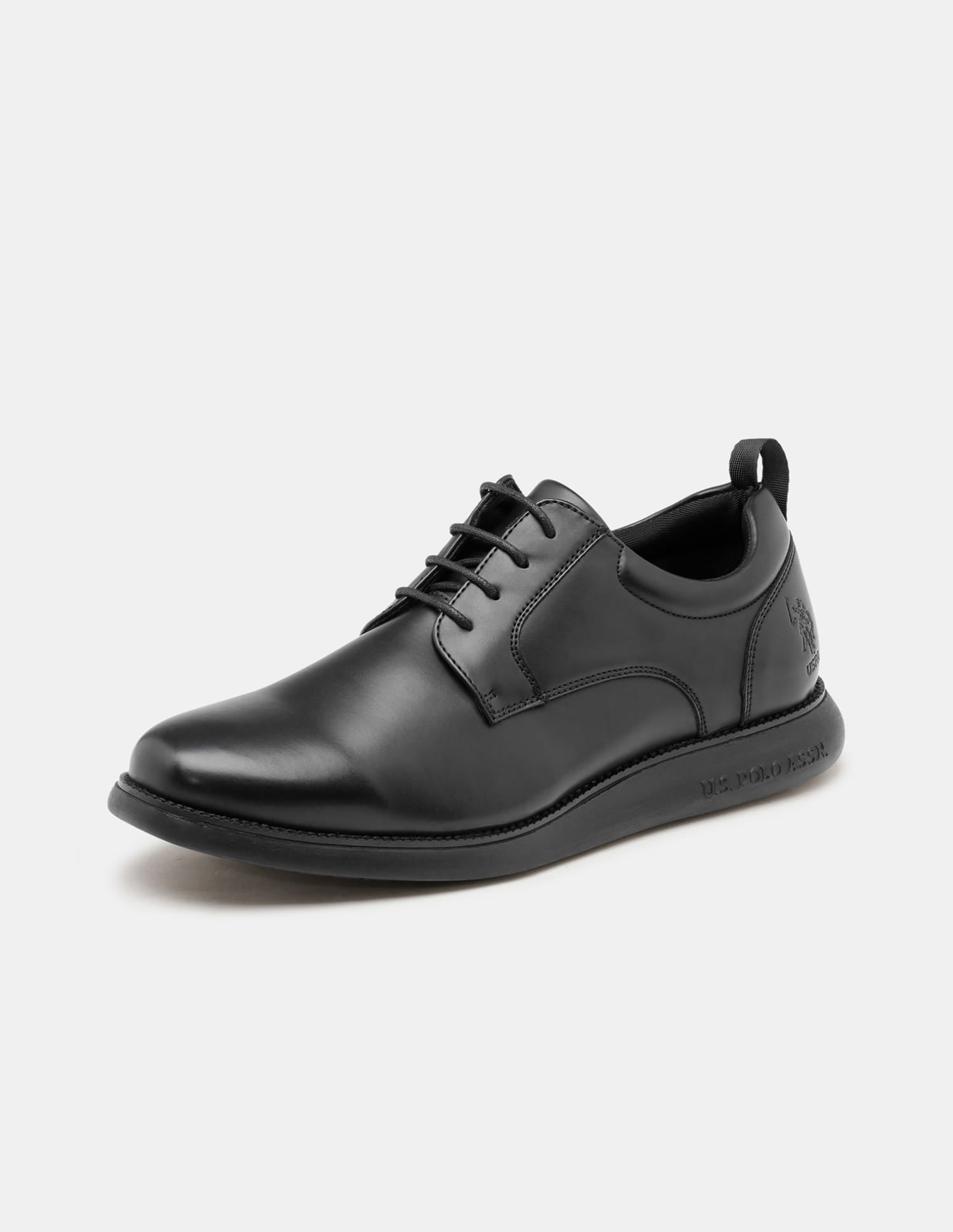 Lace Ups Nicolo 2.0 Smart Casual Shoe Black - U.S. Polo Assn. India | Large