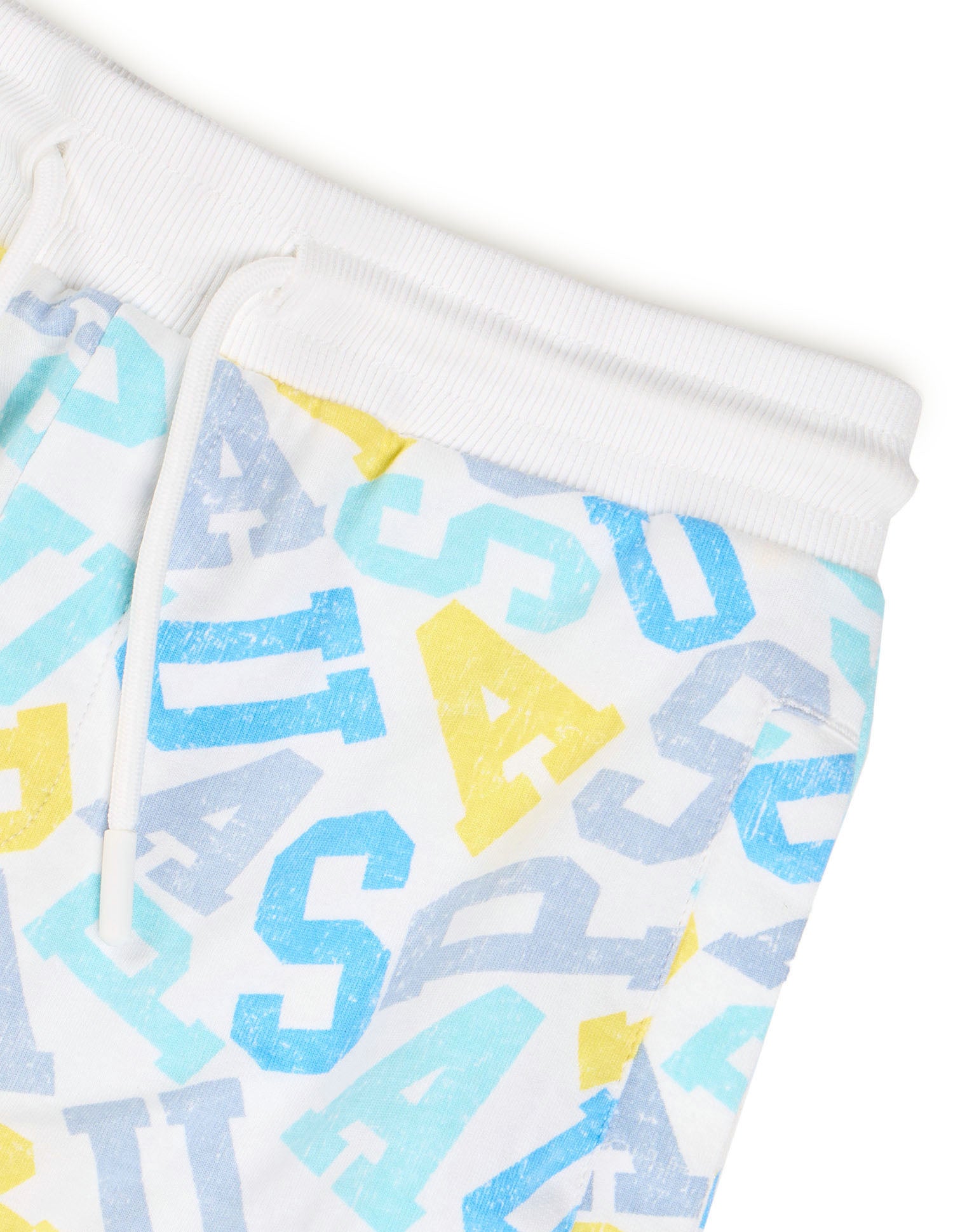 Boys Brand Printed Shorts White - U.S. POLO ASSN. | Large