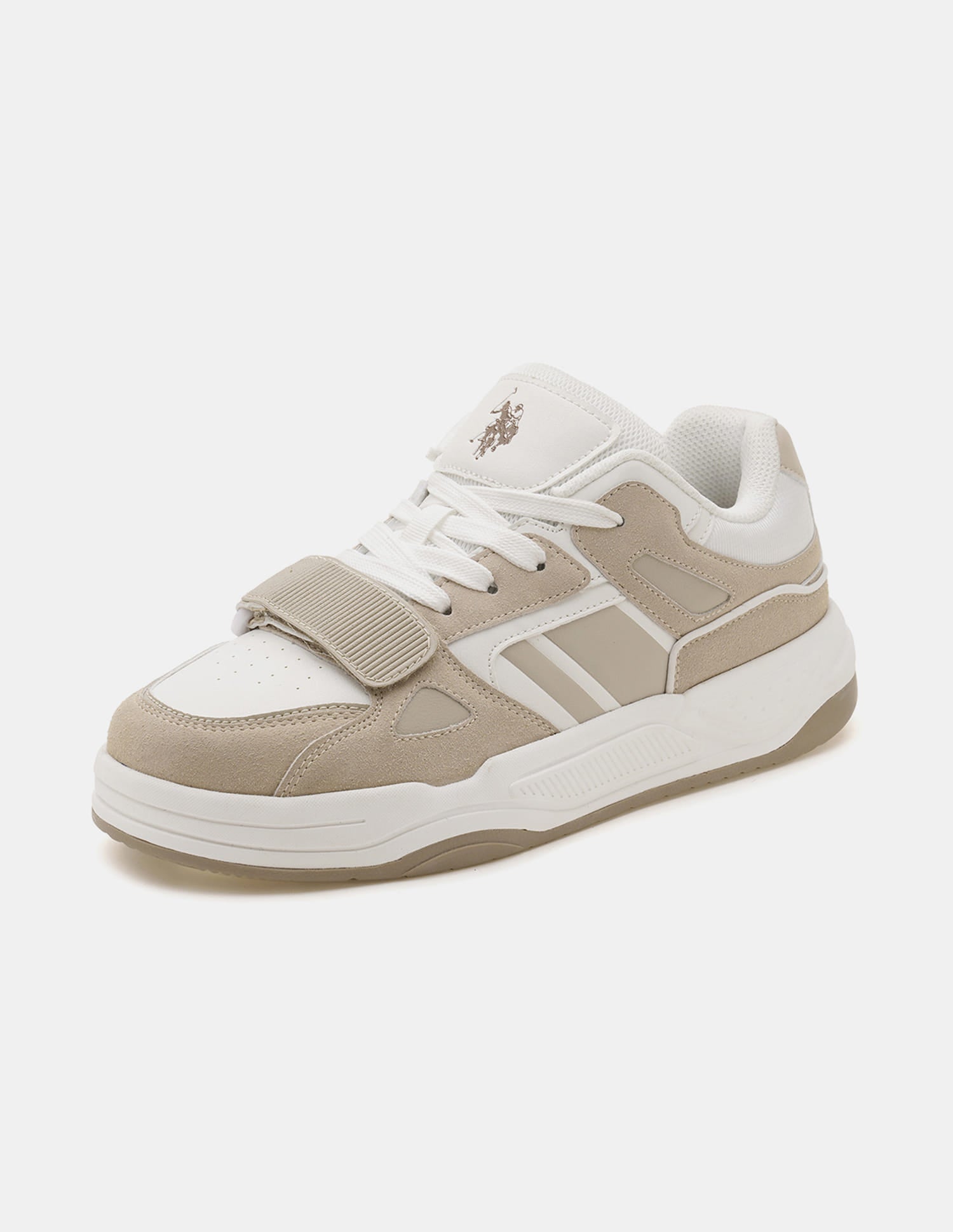 Men Low Top Steven Sneakers Beige - U.S. Polo Assn. India | Large