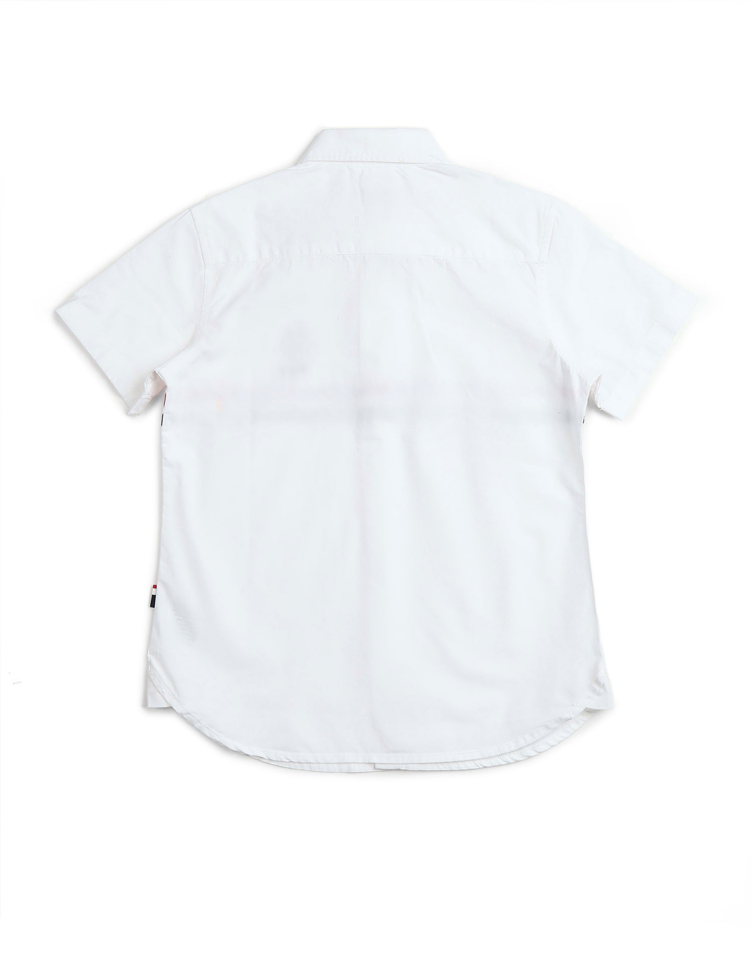 Boys Abstract Printed Regular Fit Shirt White - U.S. POLO ASSN. | Large