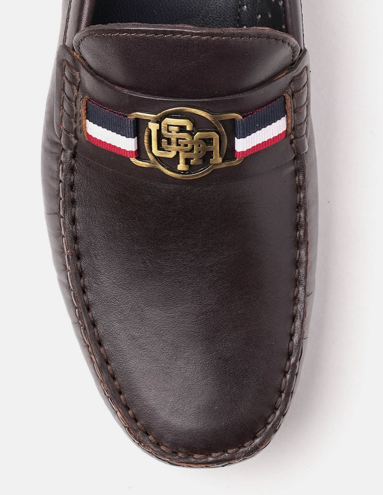 Men Astian Slip On Drivers Brown - U.S. Polo Assn. India | Large