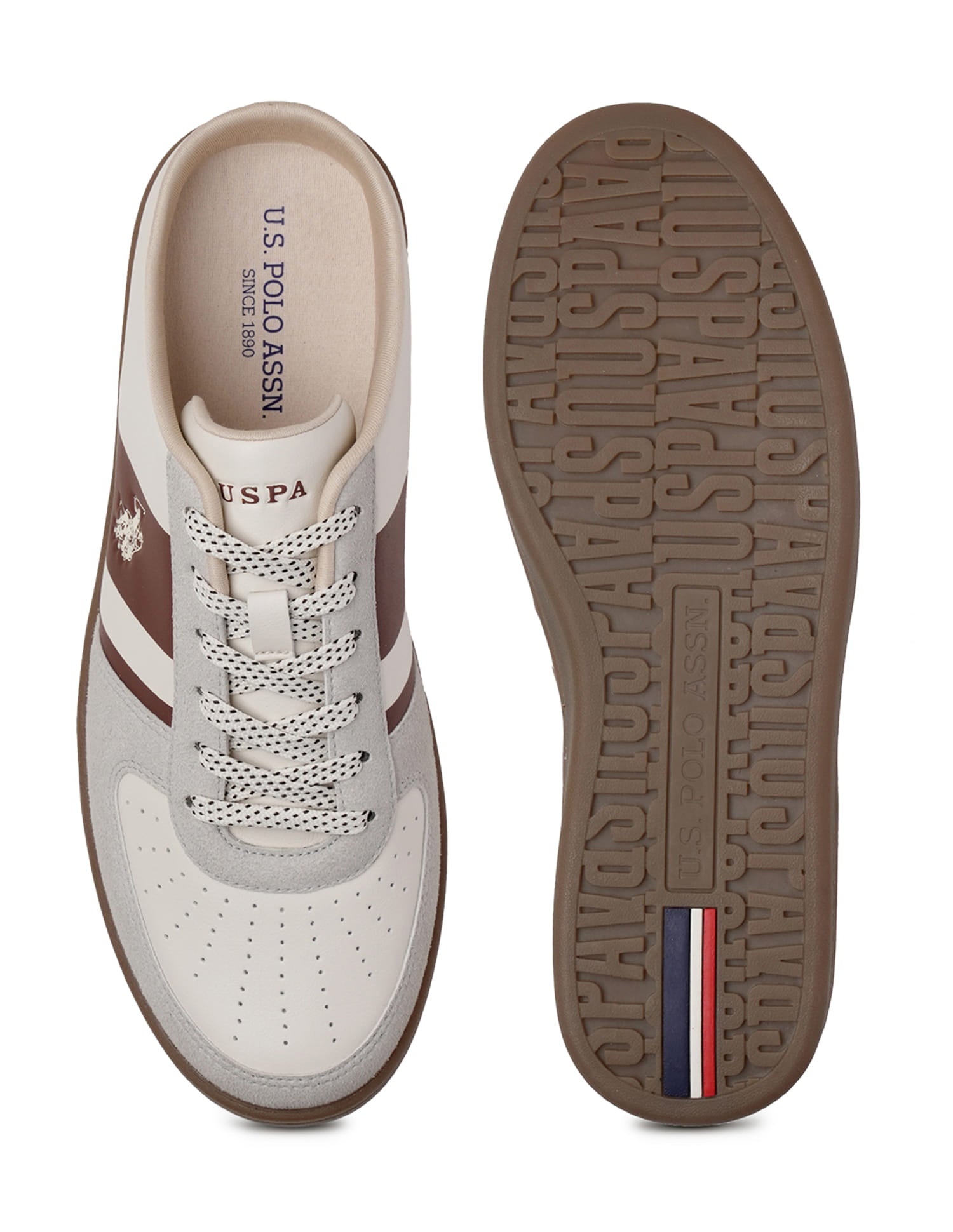 Camon 2.0 Low Top Sneakers Beige - U.S. Polo Assn. India | Large