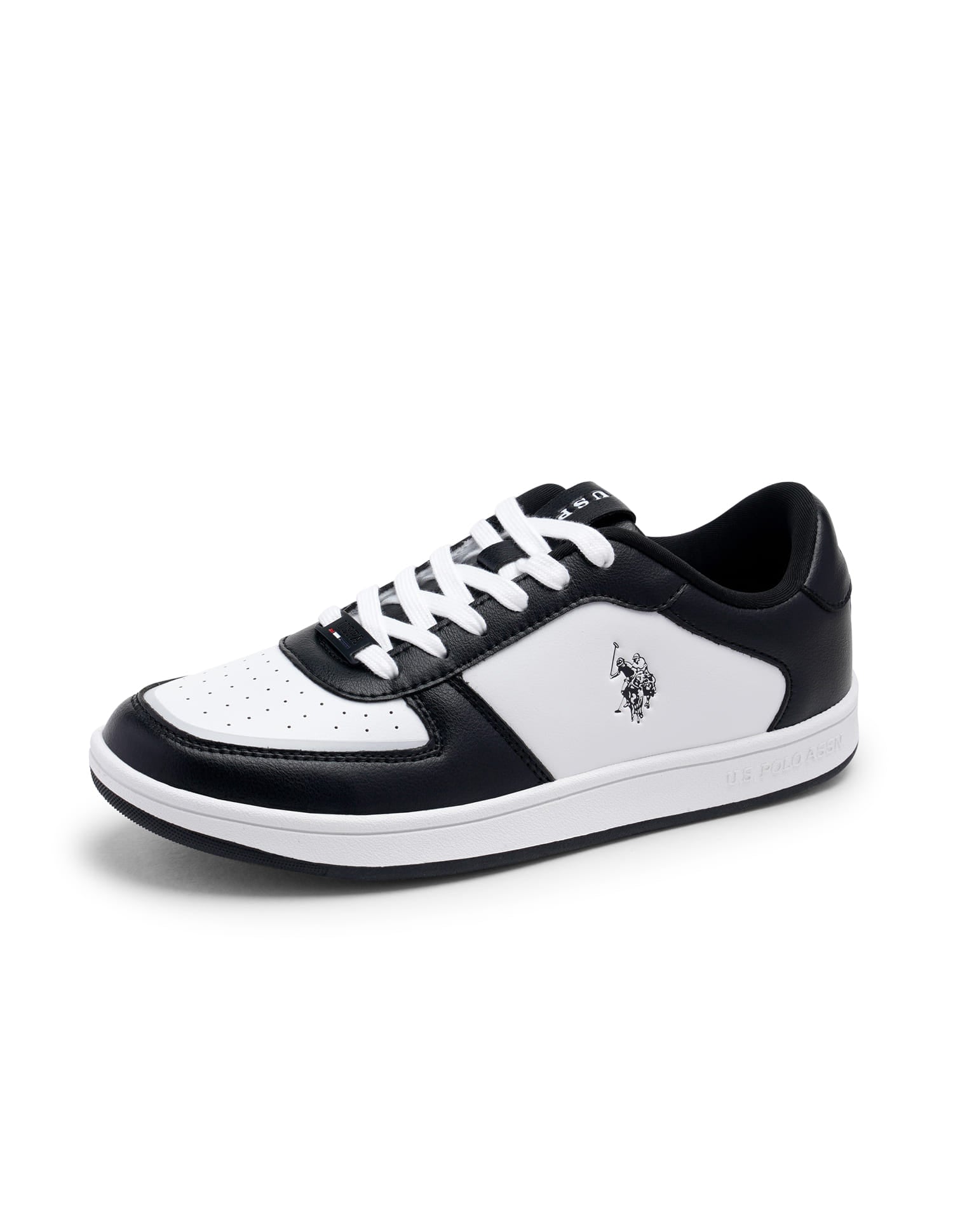 Rein Black Sneakers Shoes Black - U.S. Polo Assn. India | Large