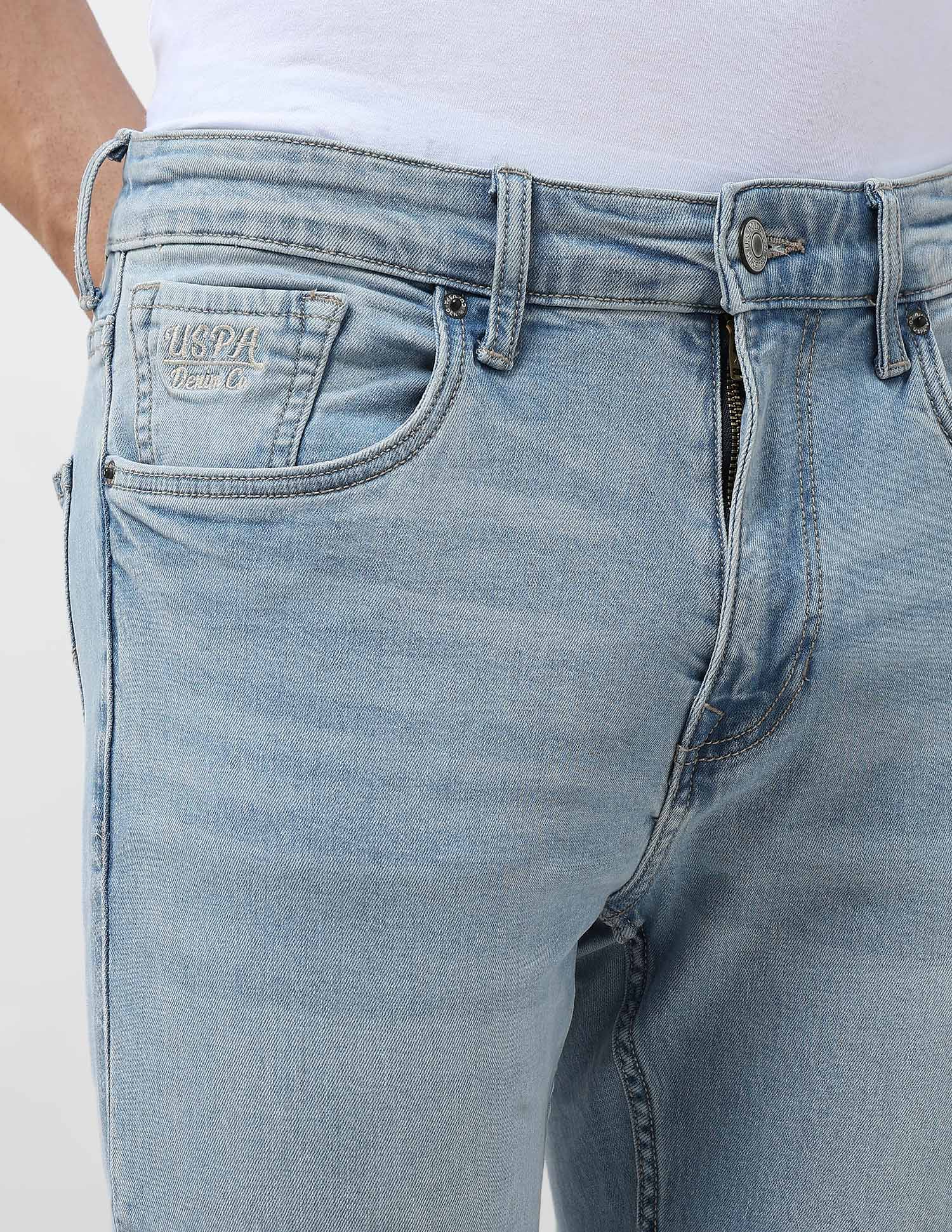 Connor Bootcut Blue Jeans Light Indigo - U.S. POLO ASSN. | Large