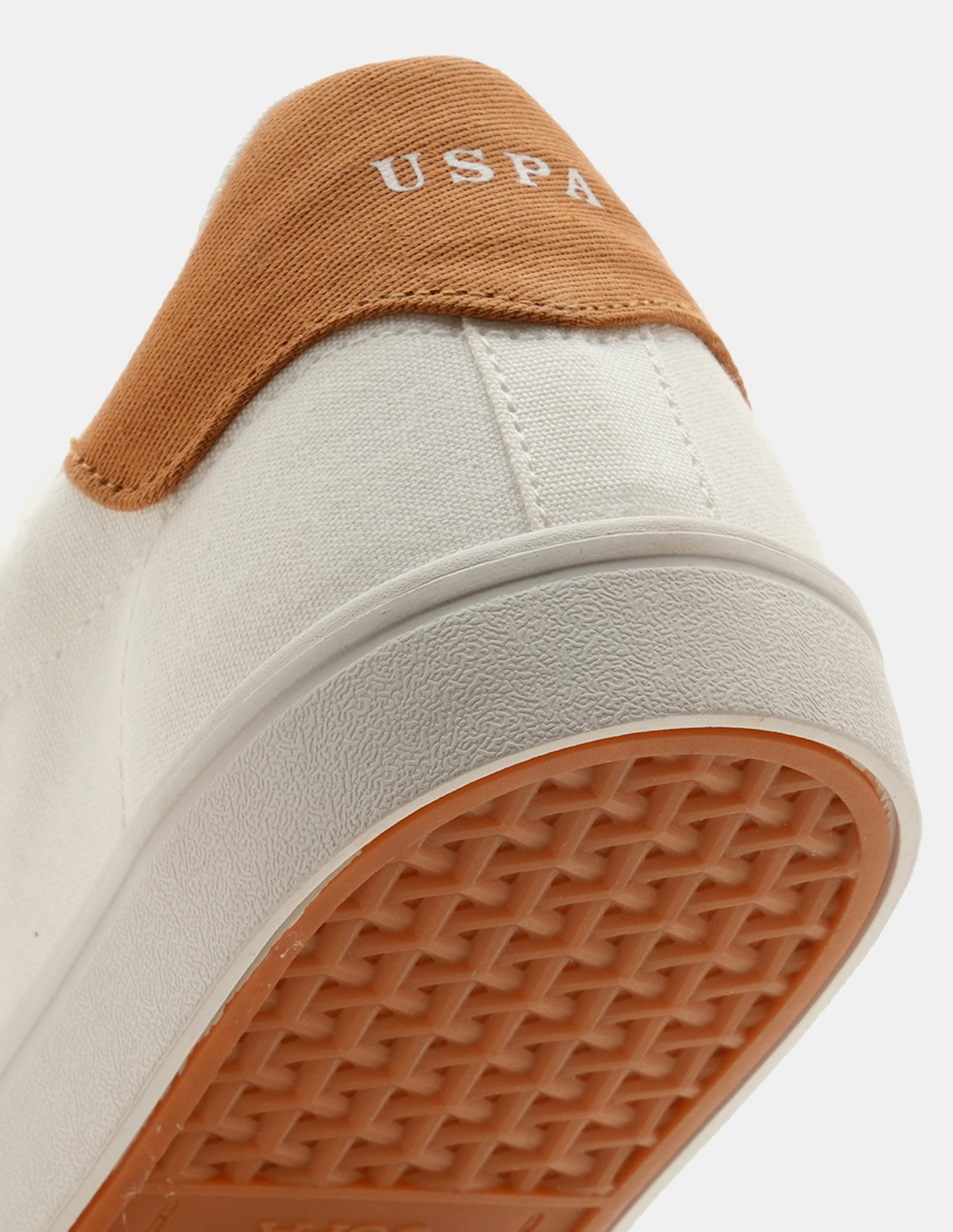 Striped Round Toe Abor 3.0 Sneakers Off White - U.S. POLO ASSN. | Large