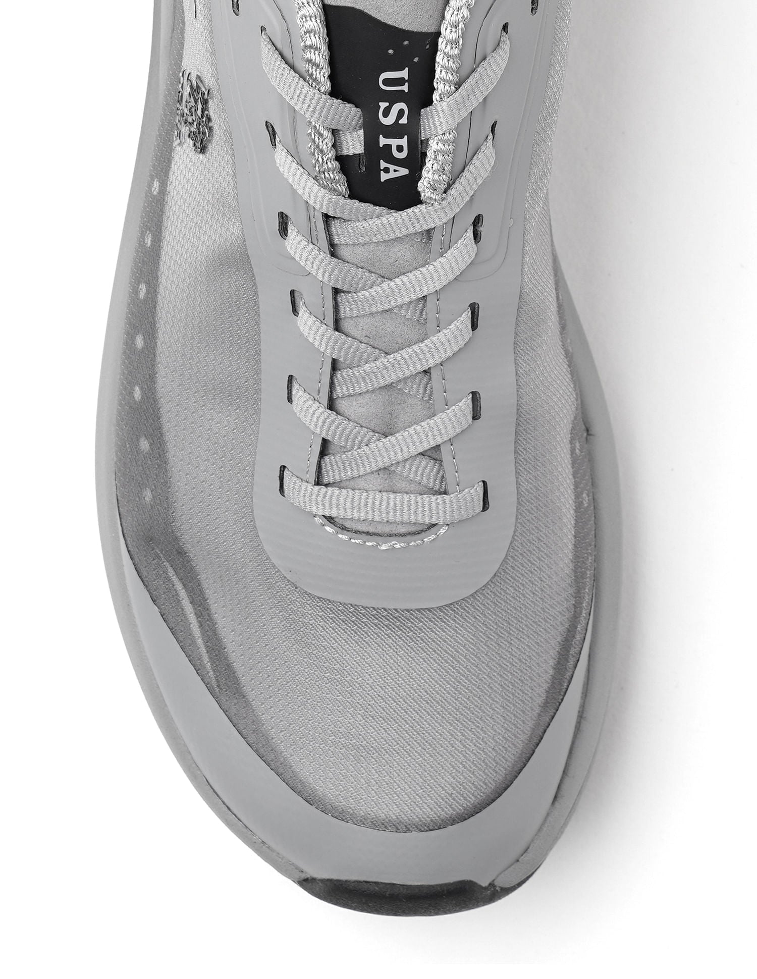 Men Frank Grey Uspa Sport  Runpro Running Shoes Grey - U.S. Polo Assn. India | Large
