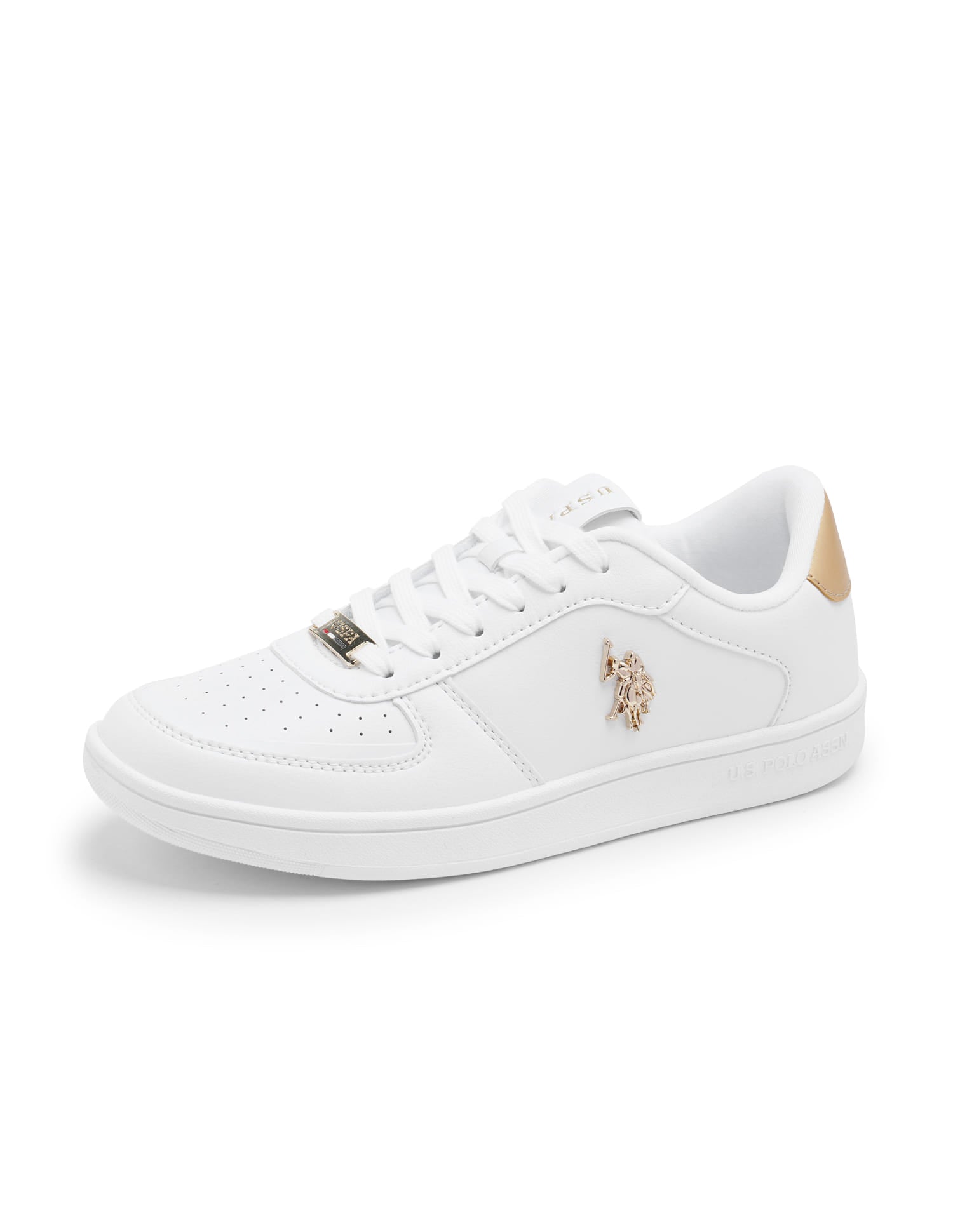 Solid Nyra Sneakers White - U.S. Polo Assn. India | Large