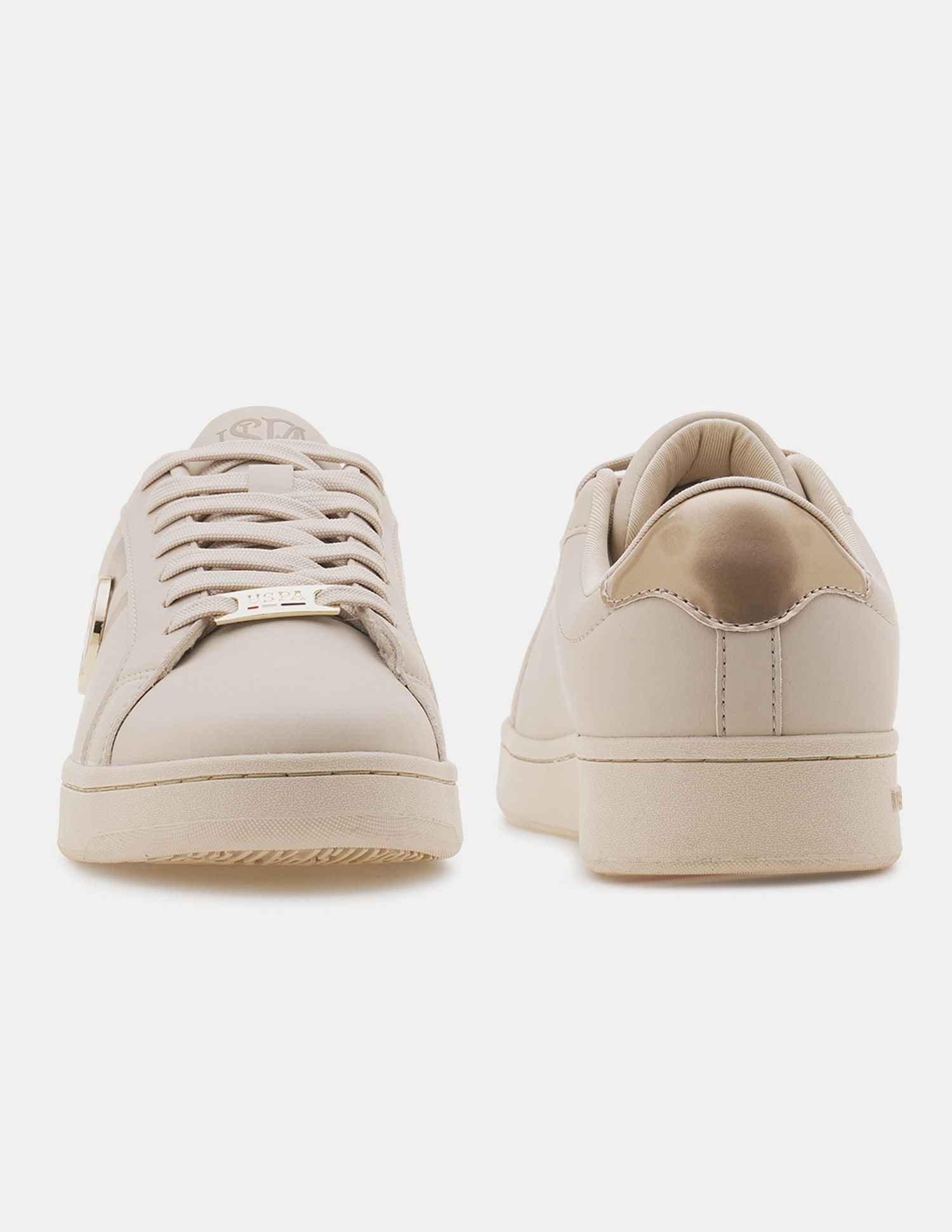 Women Emery 3.0 Colour Blocked Sneakers Nude - U.S. POLO ASSN. | Large