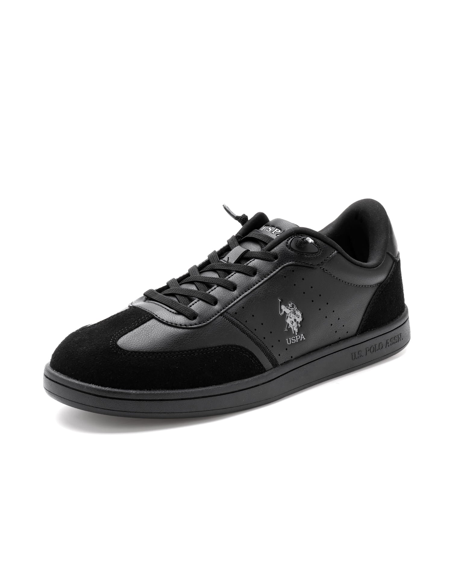 Men Cenik Solid Sneakers Black - U.S. Polo Assn. India | Large