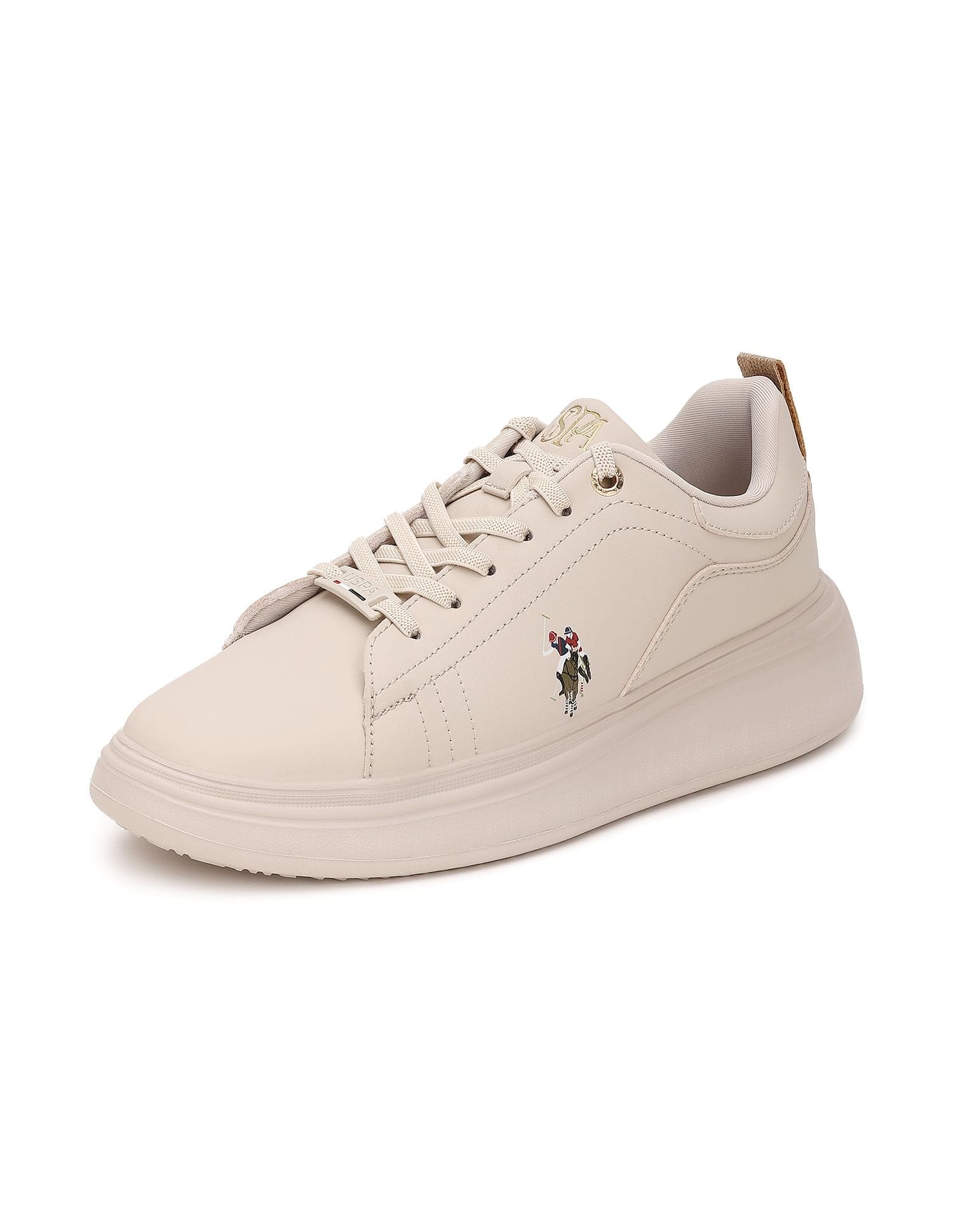 Ariel 3.0 Lace-Ups Sneakers Nude - U.S. Polo Assn. India | Large