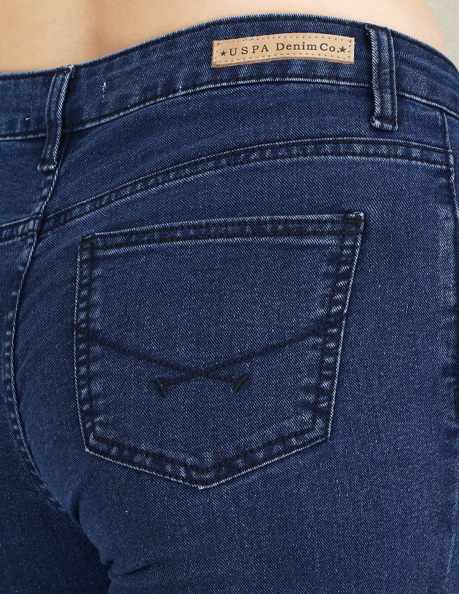 Mid Rise Bootcut Fit Jeans Blue - U.S. POLO ASSN. | Large