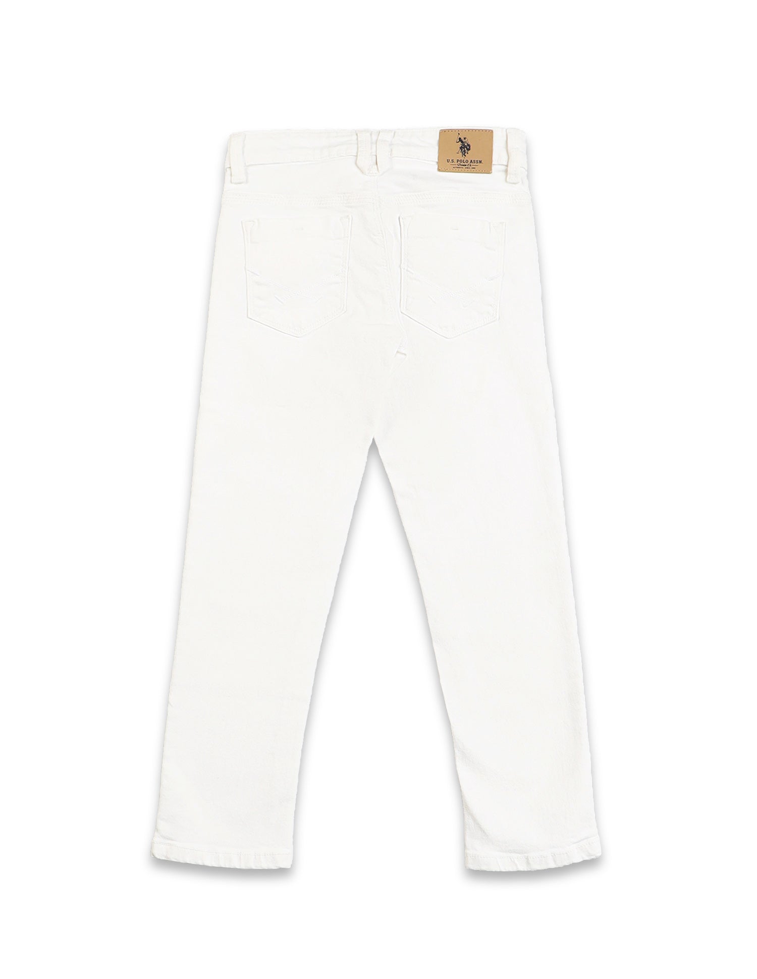 Solid Brandon Slim Fit Jeans White - U.S. POLO ASSN. | Large