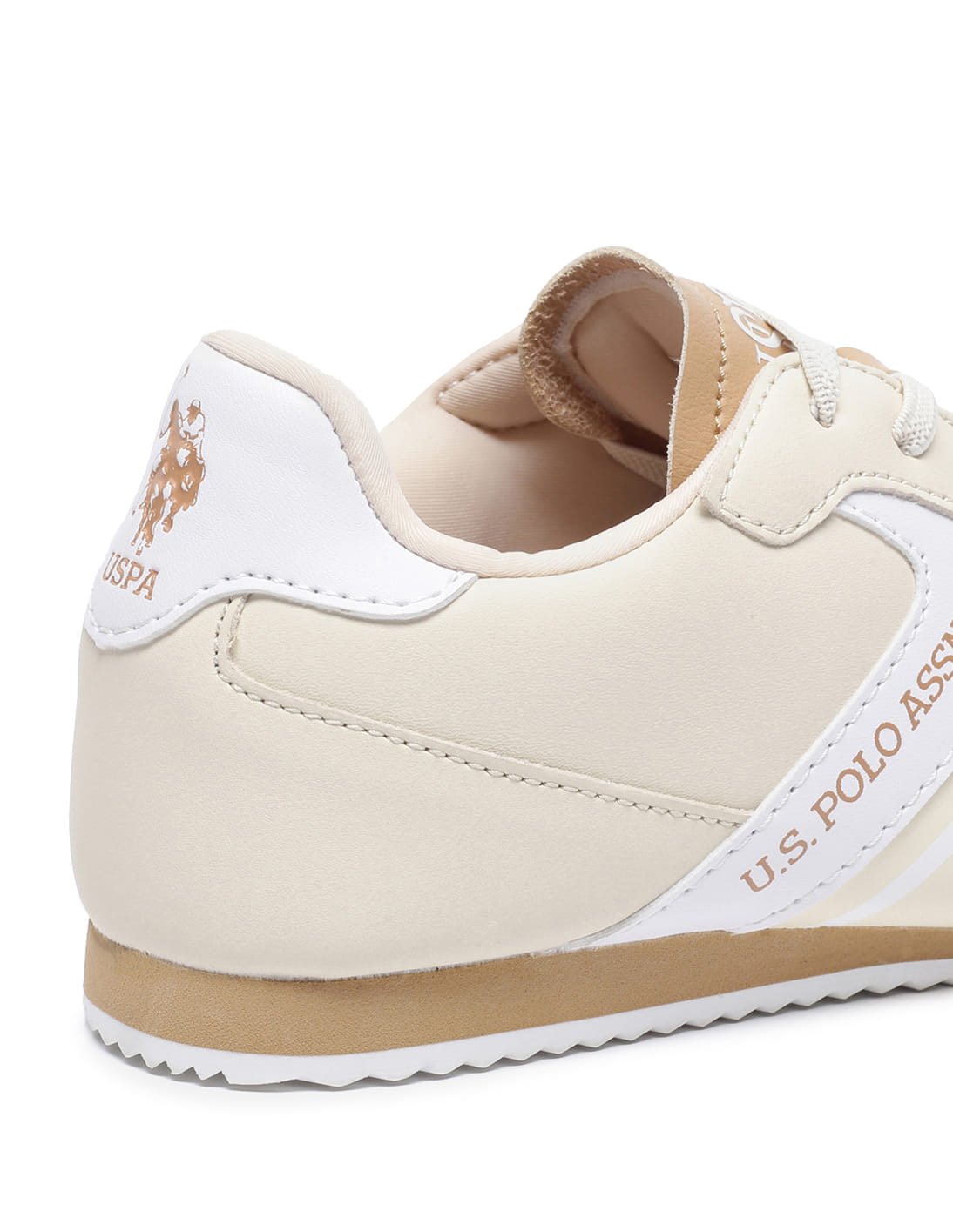 Women Colour Block Valery Sneakers Beige - U.S. Polo Assn. India | Large