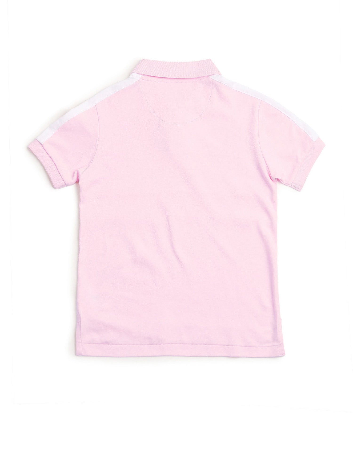 Boys Brand Printed Regular Fit Polo Shirt Light Pink - U.S. POLO ASSN. | Large