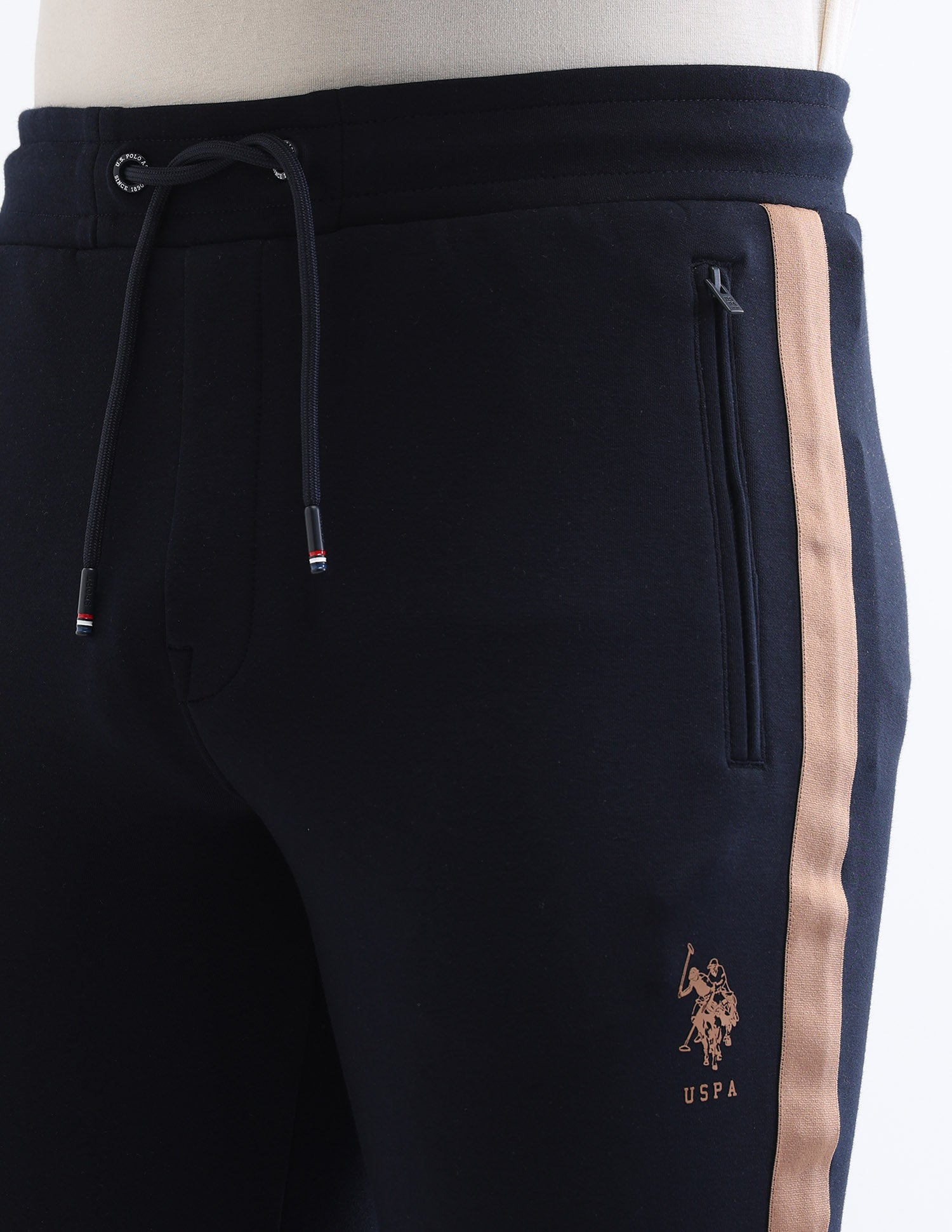 Slim Fit Gorpcore Track Pants Navy - U.S. Polo Assn. India | Large