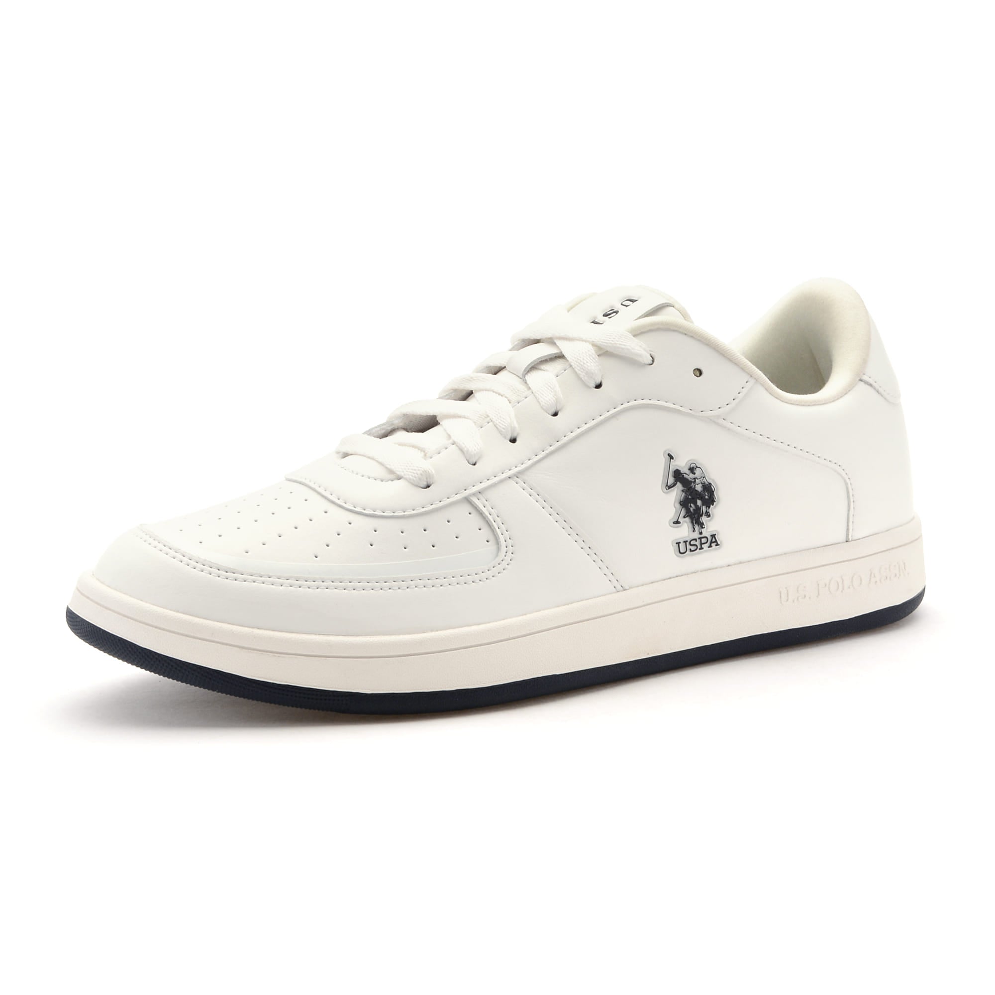 Men Solid Rein 3.0 Sneakers Off White - U.S. Polo Assn. India | Large