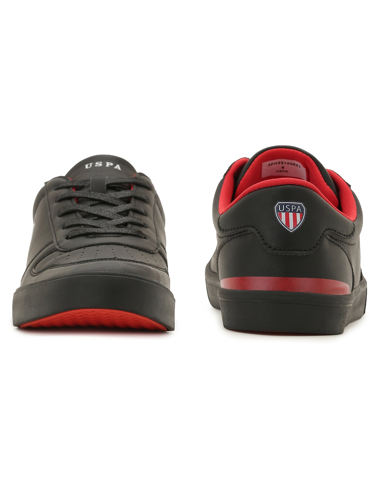 Men Britt 2.0 Round Toe Sneakers Black - U.S. Polo Assn. India | Large