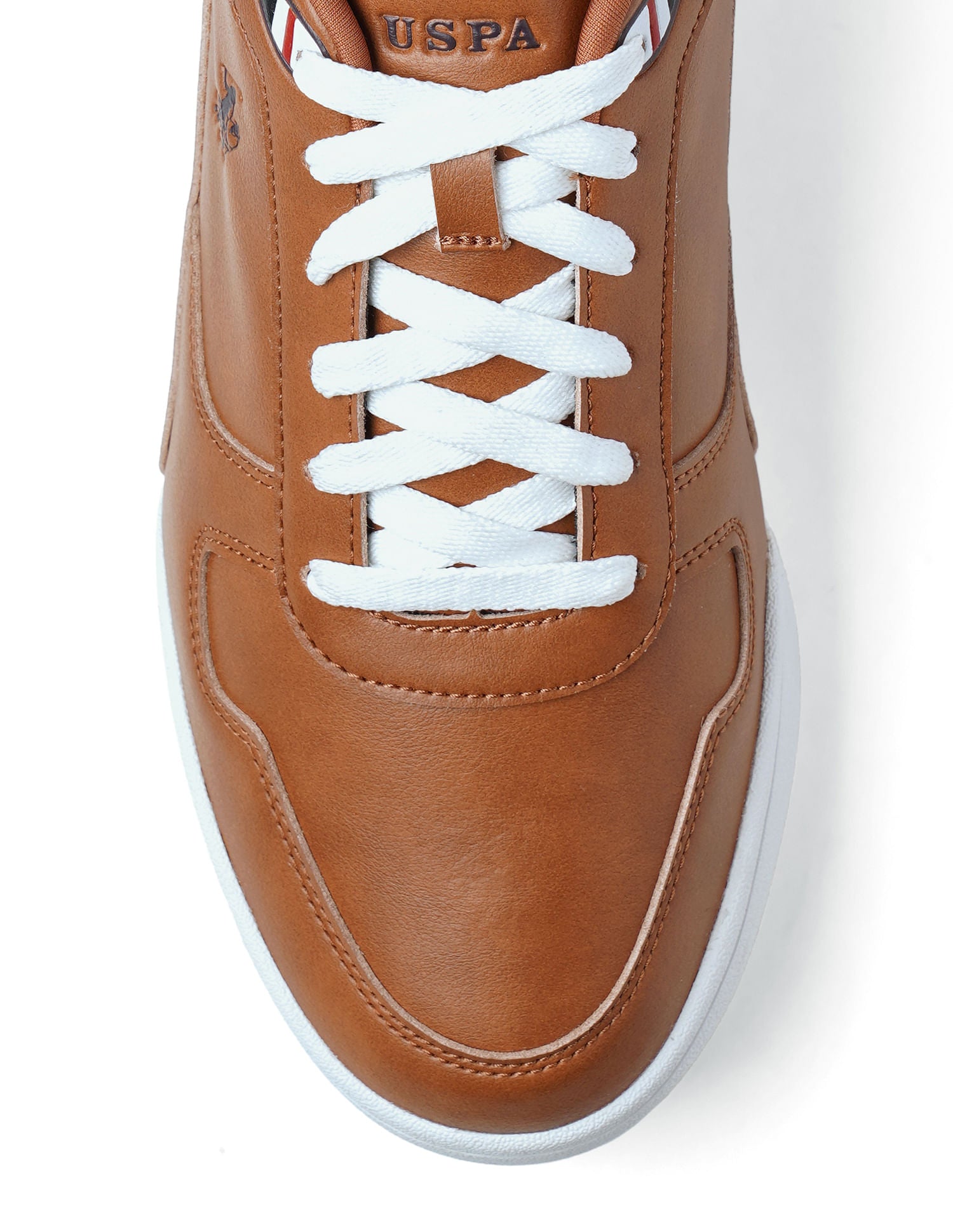Men Valentin Solid Sneaker Tan - U.S. Polo Assn. India | Large