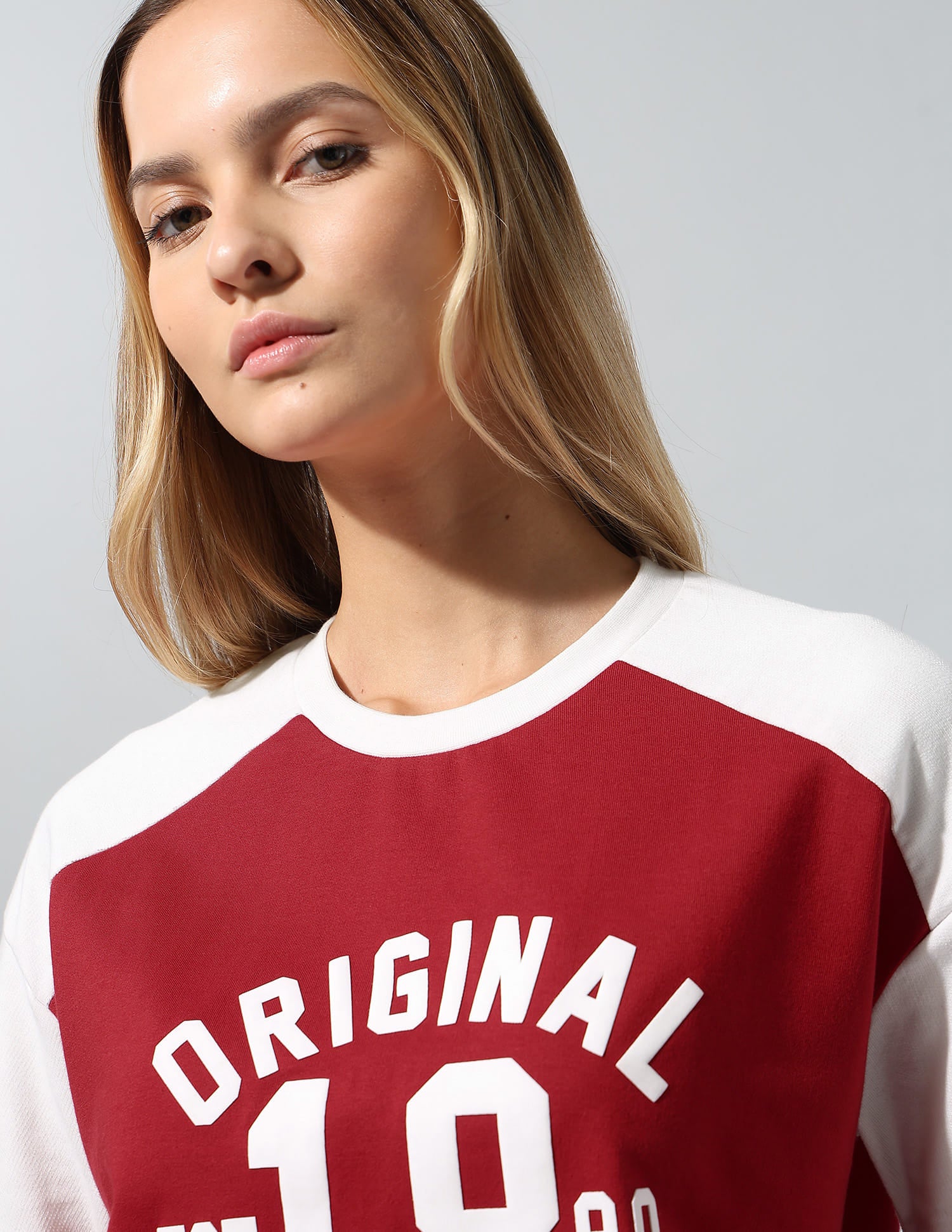 Brand Printed Relaxed T-Shirt Red - U.S. Polo Assn. India | Large