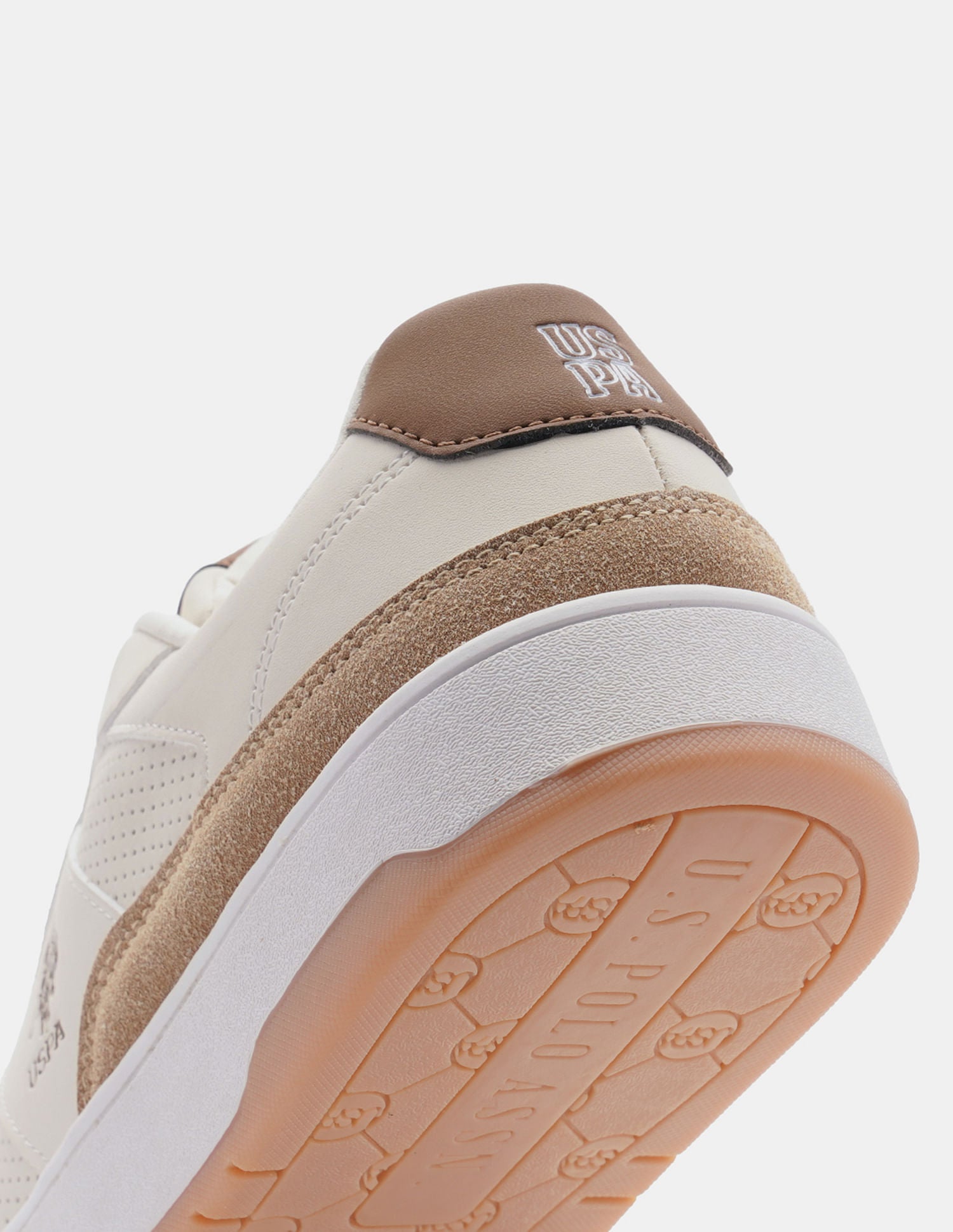 Colourblocked Simon Sneakers Beige - U.S. Polo Assn. India | Large