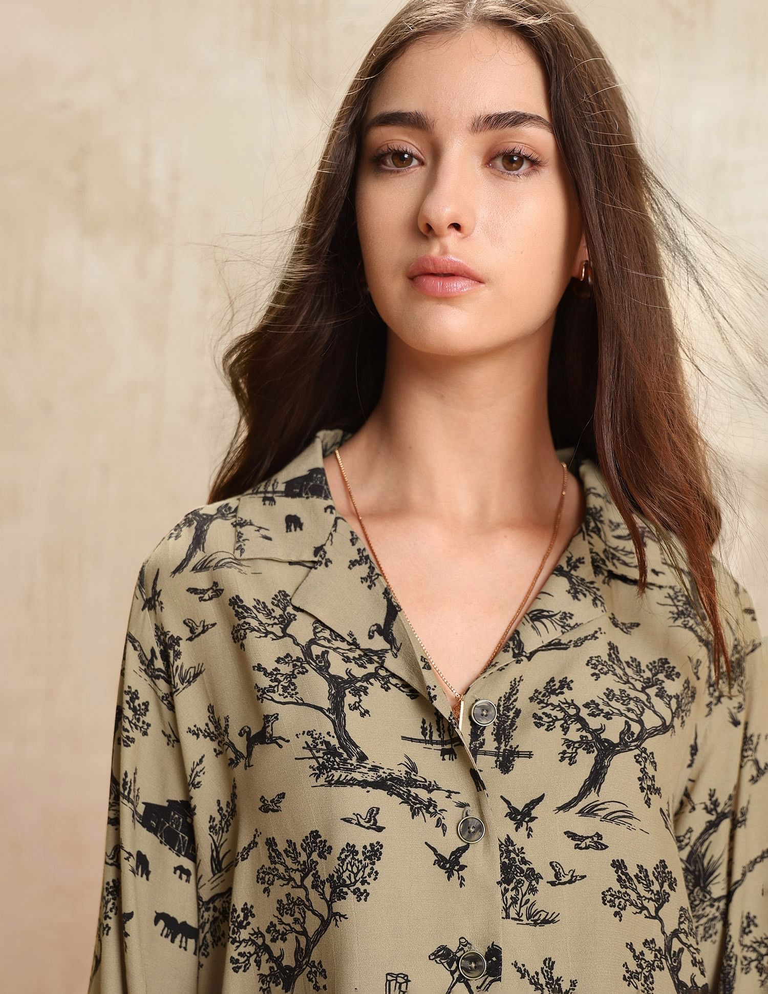 Regular Fit Floral Printed Shirt Multi-colour - U.S. POLO ASSN. | Large