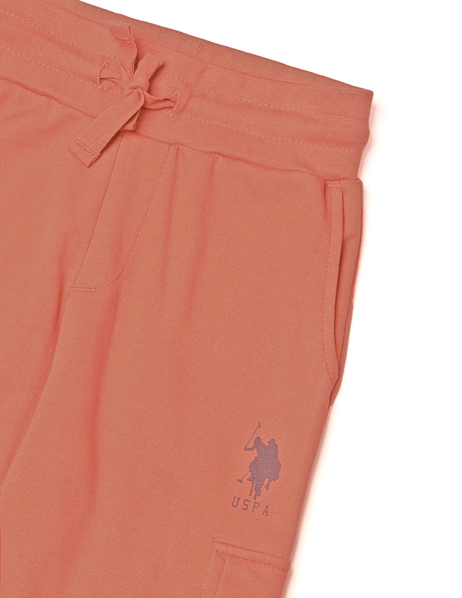 Boys Solid Regular Fit Joggers Rust - U.S. POLO ASSN. | Large