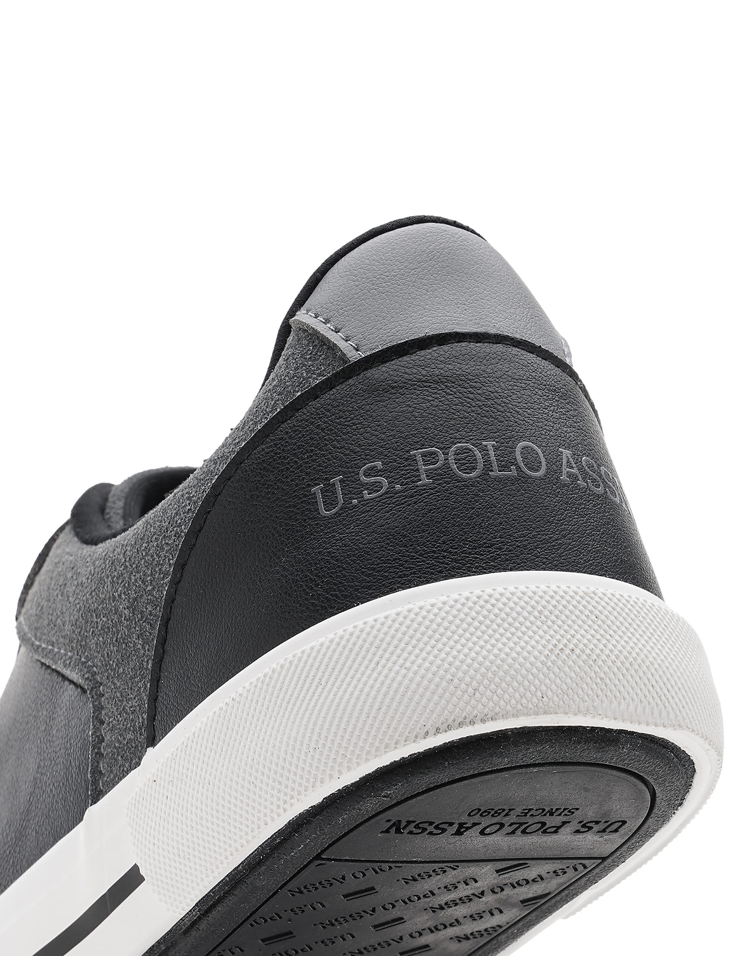 Men Hampton 4.0 Colourblocked Sneakers Black - U.S. Polo Assn. India | Large
