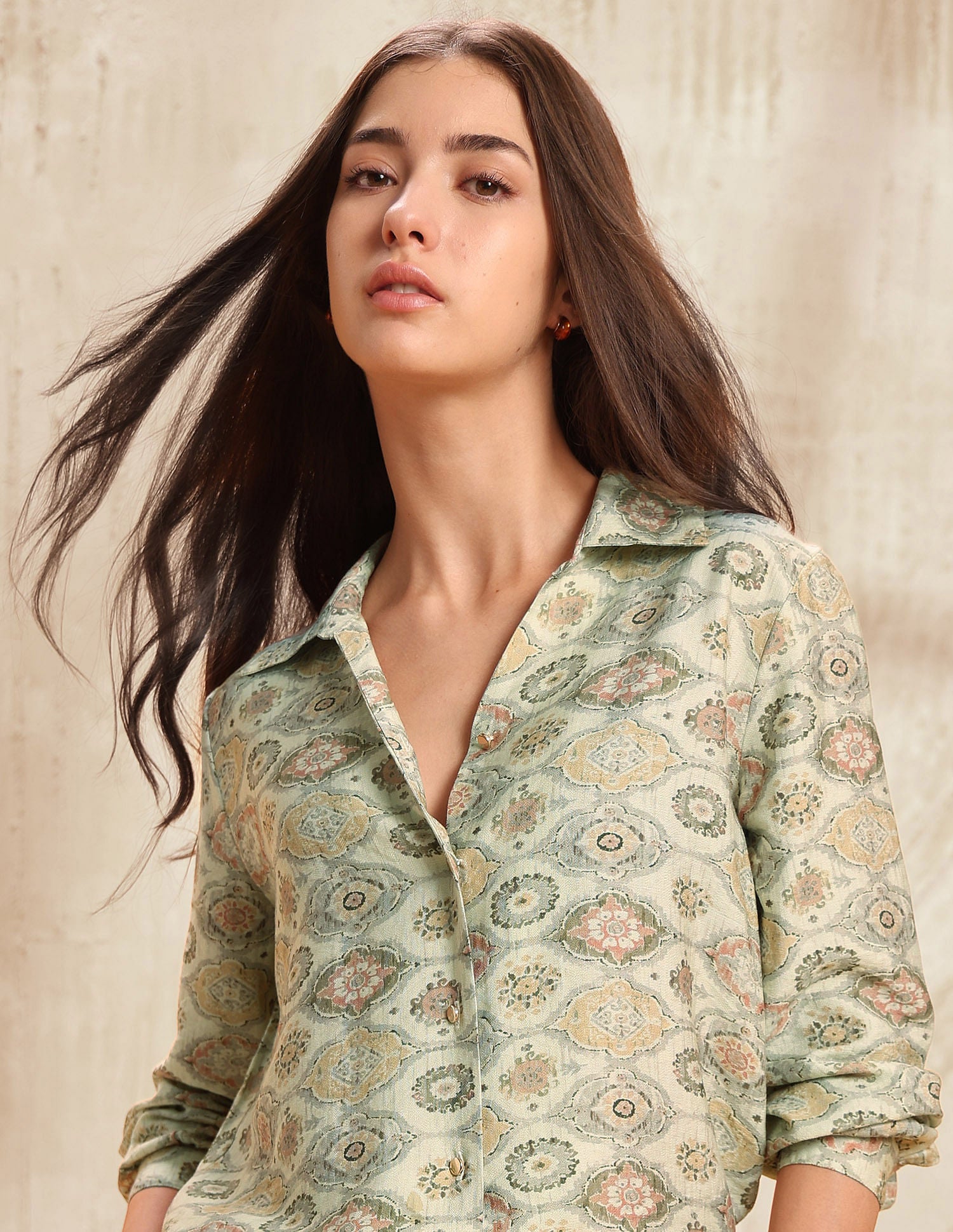 Regular Fit Abstract Printed Shirt Multi-colour - U.S. POLO ASSN. | Large